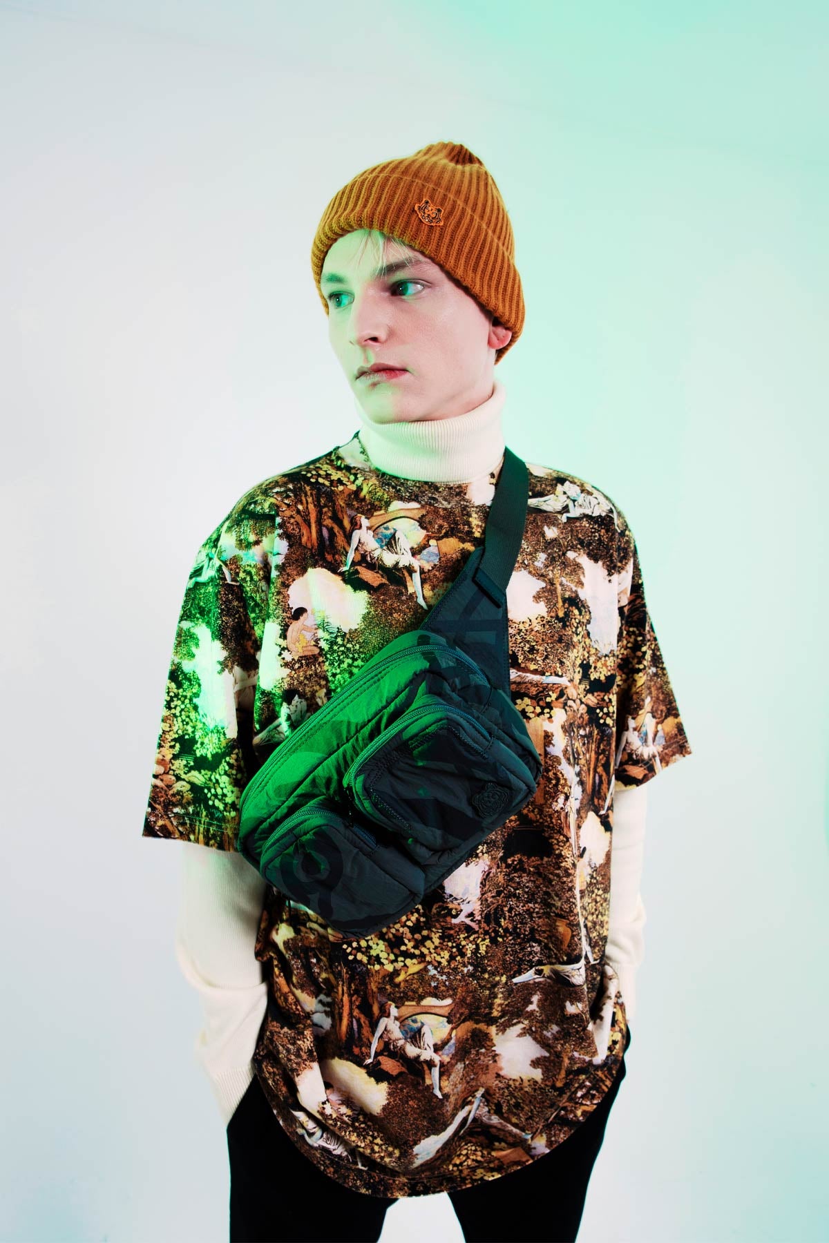 Kenzo Dreamers Geniş Kesim T-shirt-Libas Trendy Fashion Store