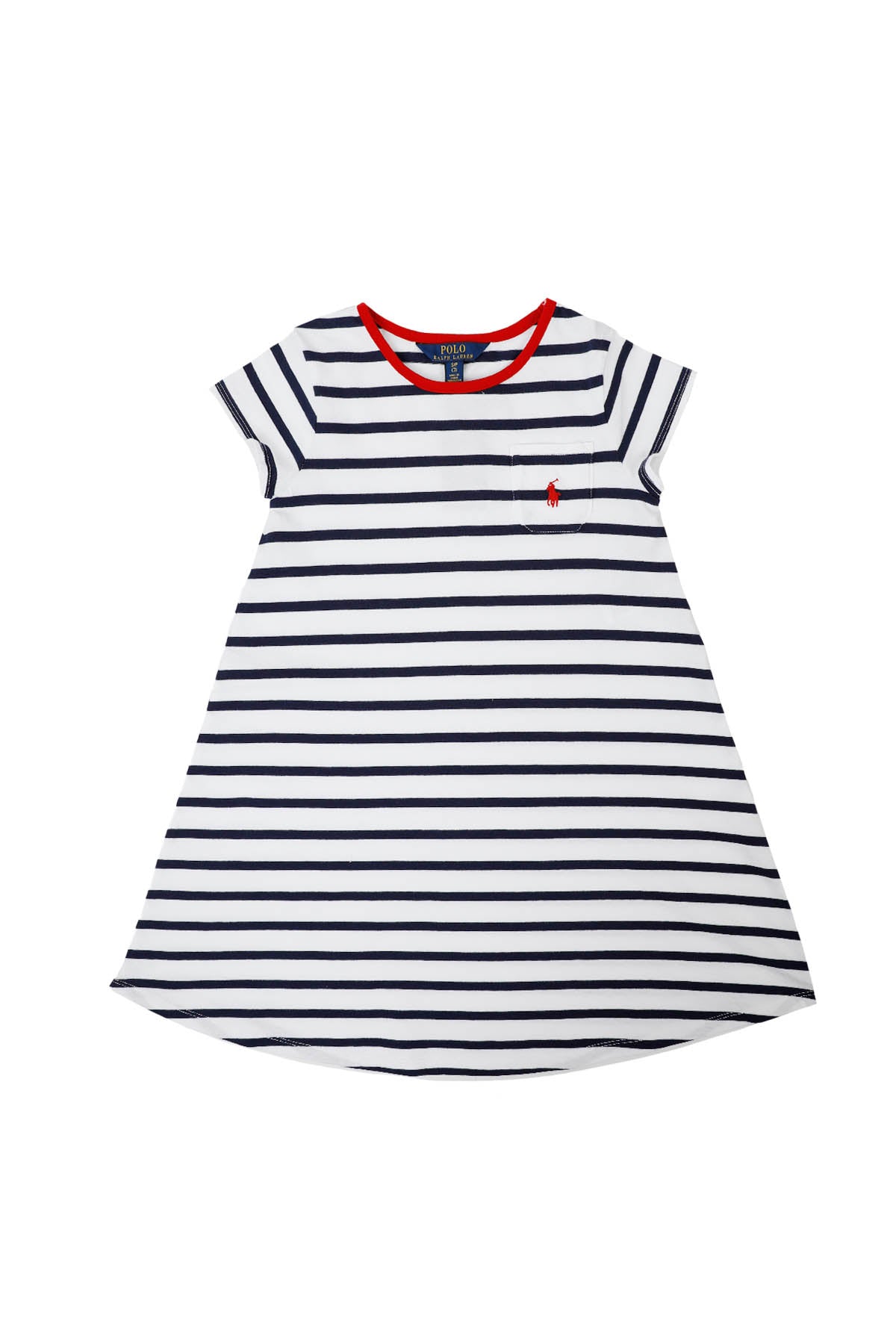 Polo Ralph Lauren S-M Kız Çocuk Çizgili Elbise