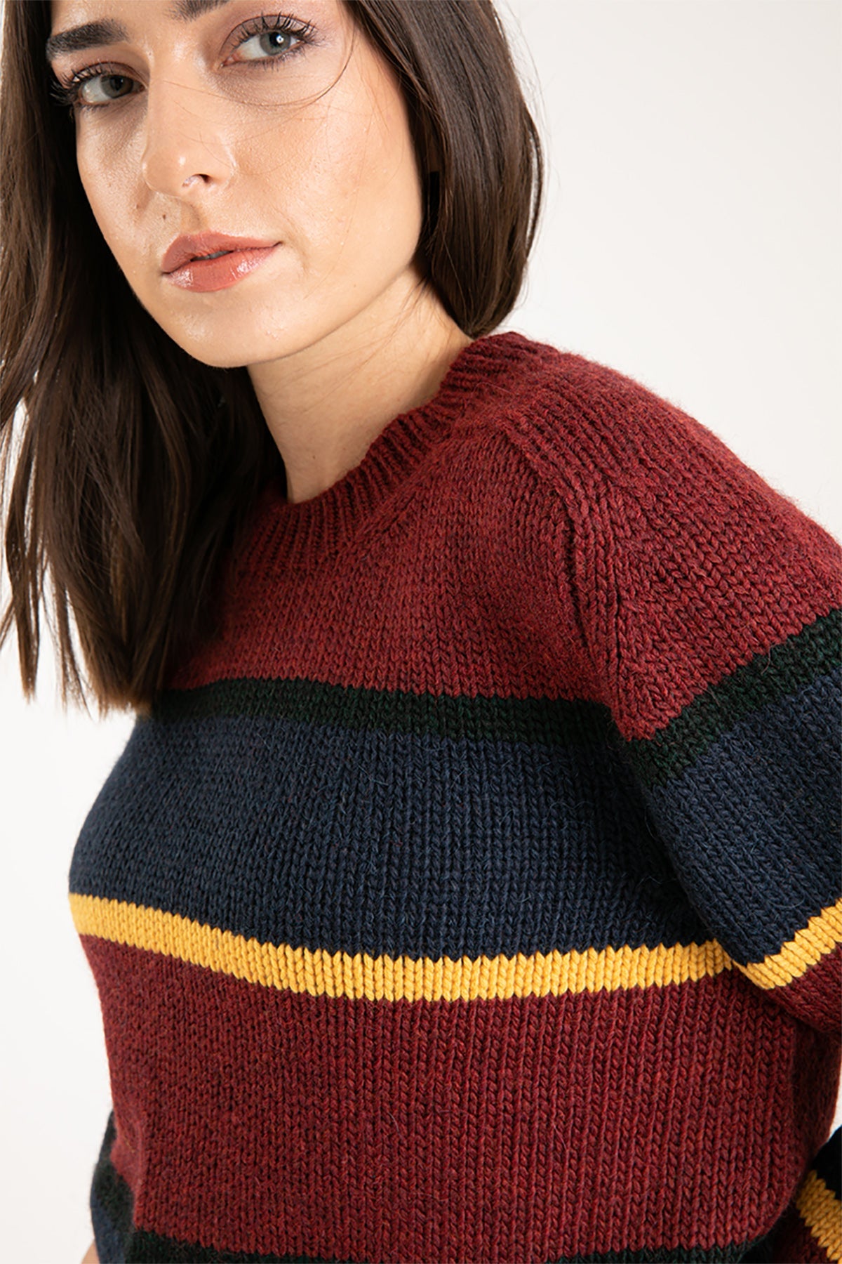 Polo Ralph Lauren Yuvarlak Yaka Yün Kazak