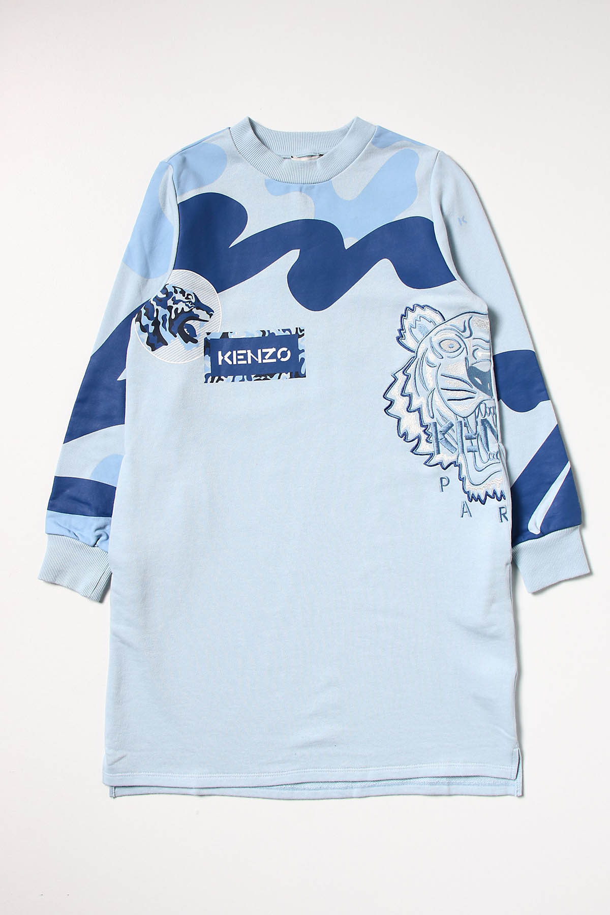 Kenzo Kids 6-8 Yaş Kız Çocuk Sweatshirt Elbise