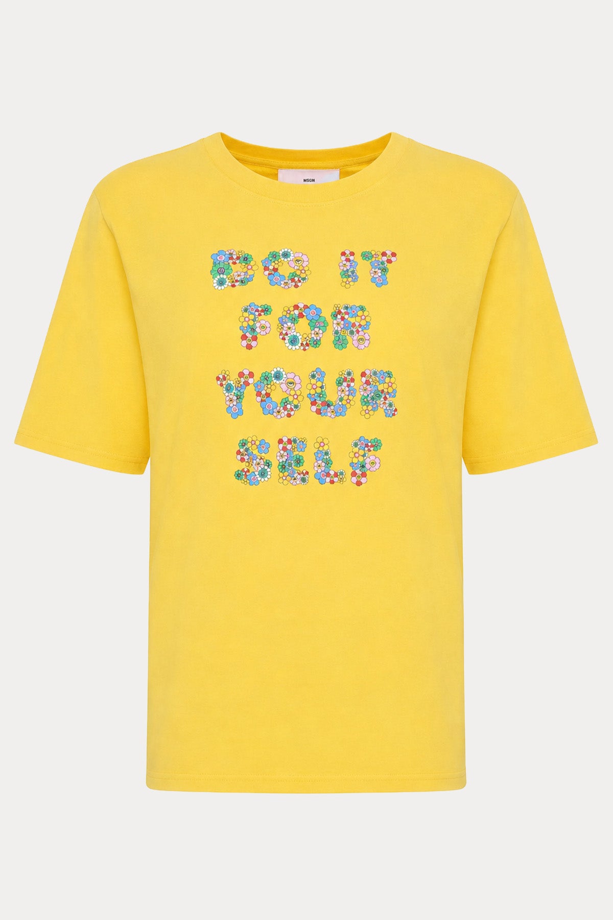 Chiara Ferragni Yuvarlak Yaka Yazılı T-shirt