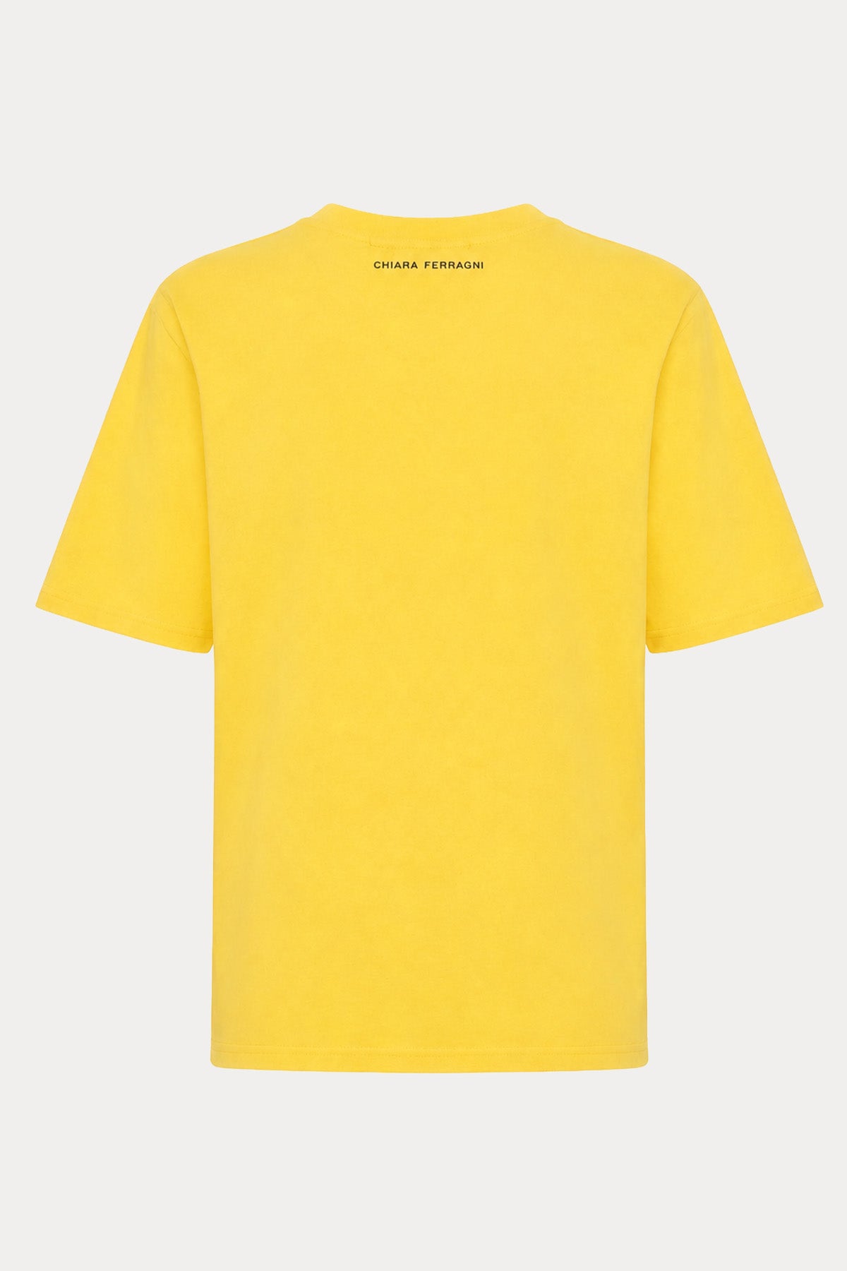 Chiara Ferragni Yuvarlak Yaka Yazılı T-shirt