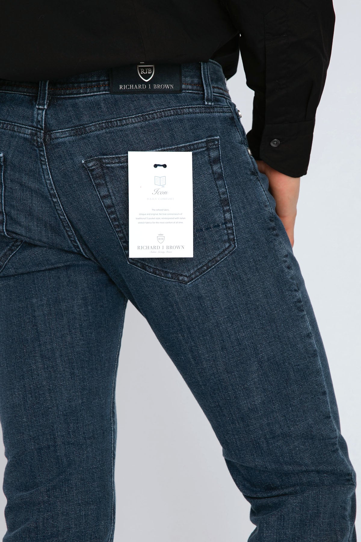 Richard J. Brown Tokyo Yıkamalı Slim Fit Jeans