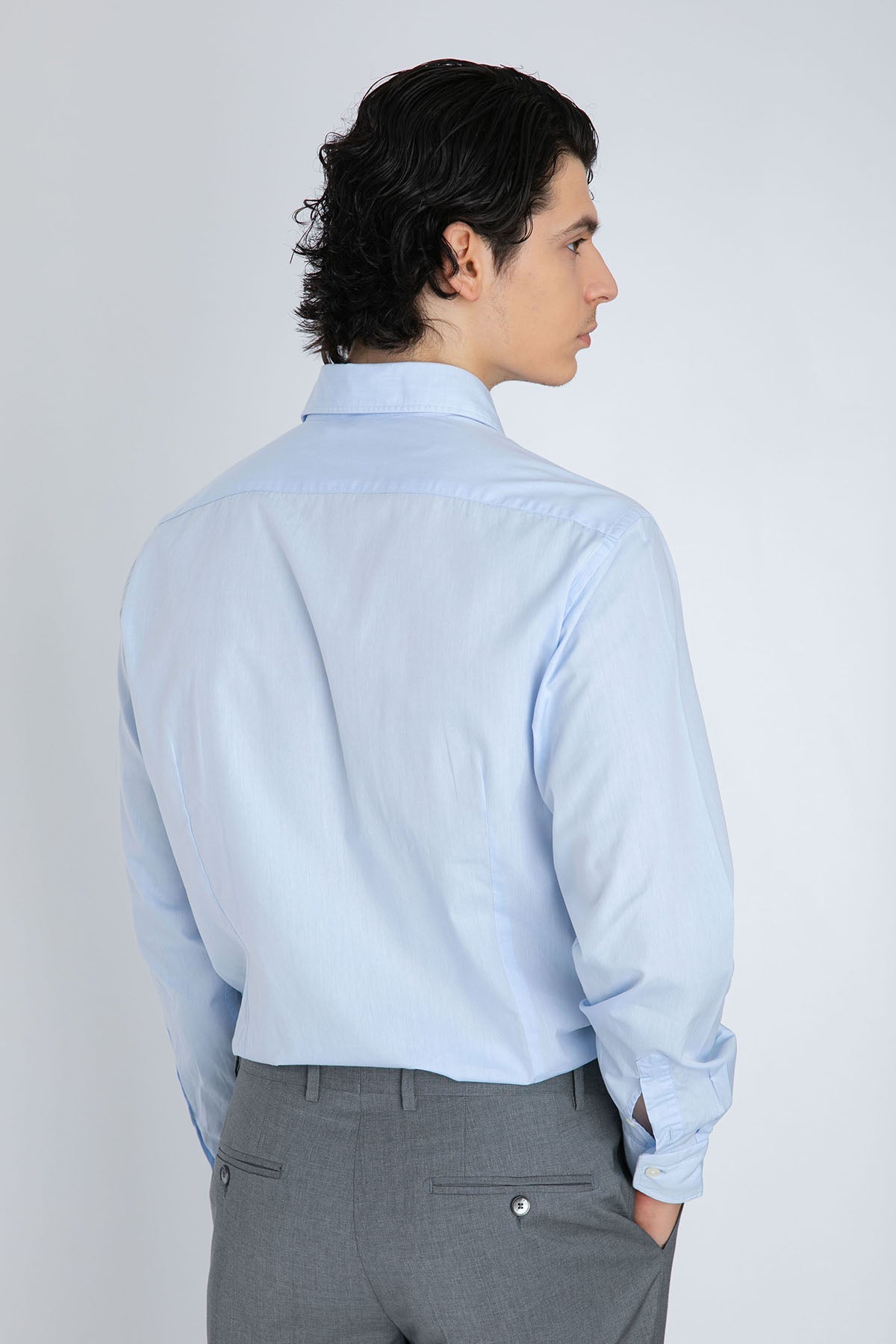 Tintoria Mattei Klasik Yaka Gömlek