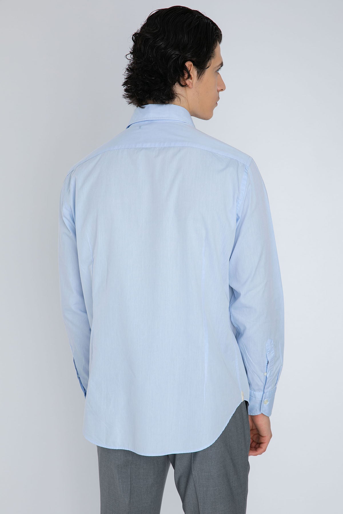 Tintoria Mattei Klasik Yaka Gömlek