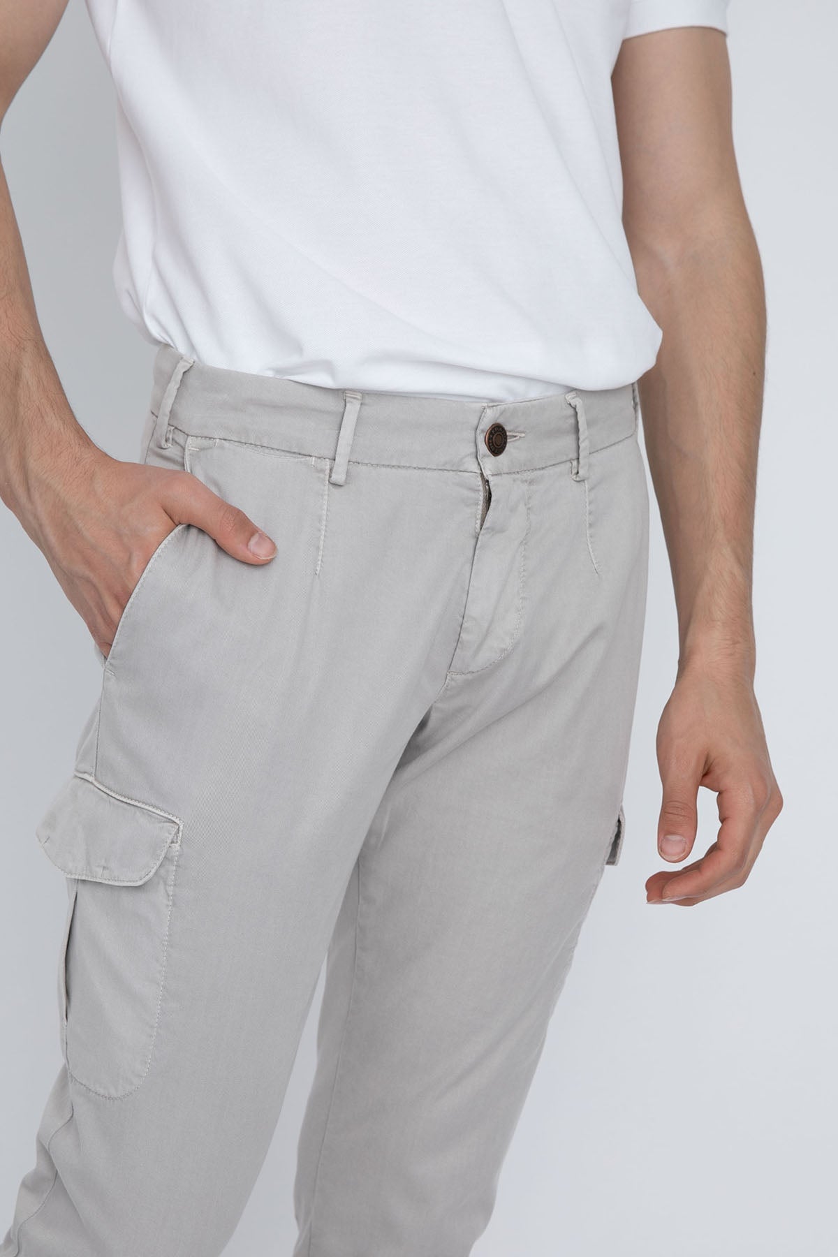 Fradi Kargo Cepli Yandan Cep Pantolon