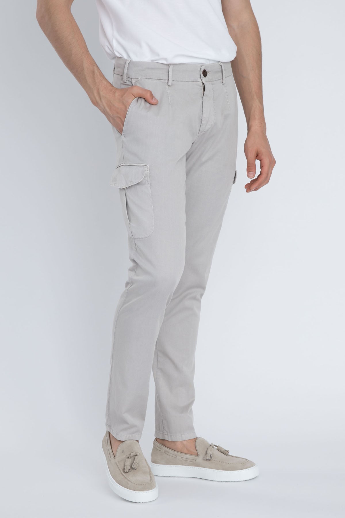 Fradi Kargo Cepli Yandan Cep Pantolon