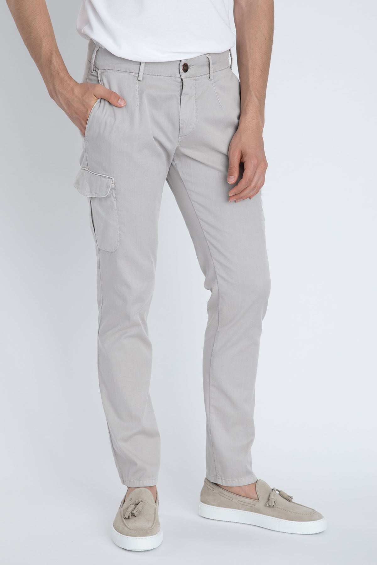 Fradi Kargo Cepli Yandan Cep Pantolon