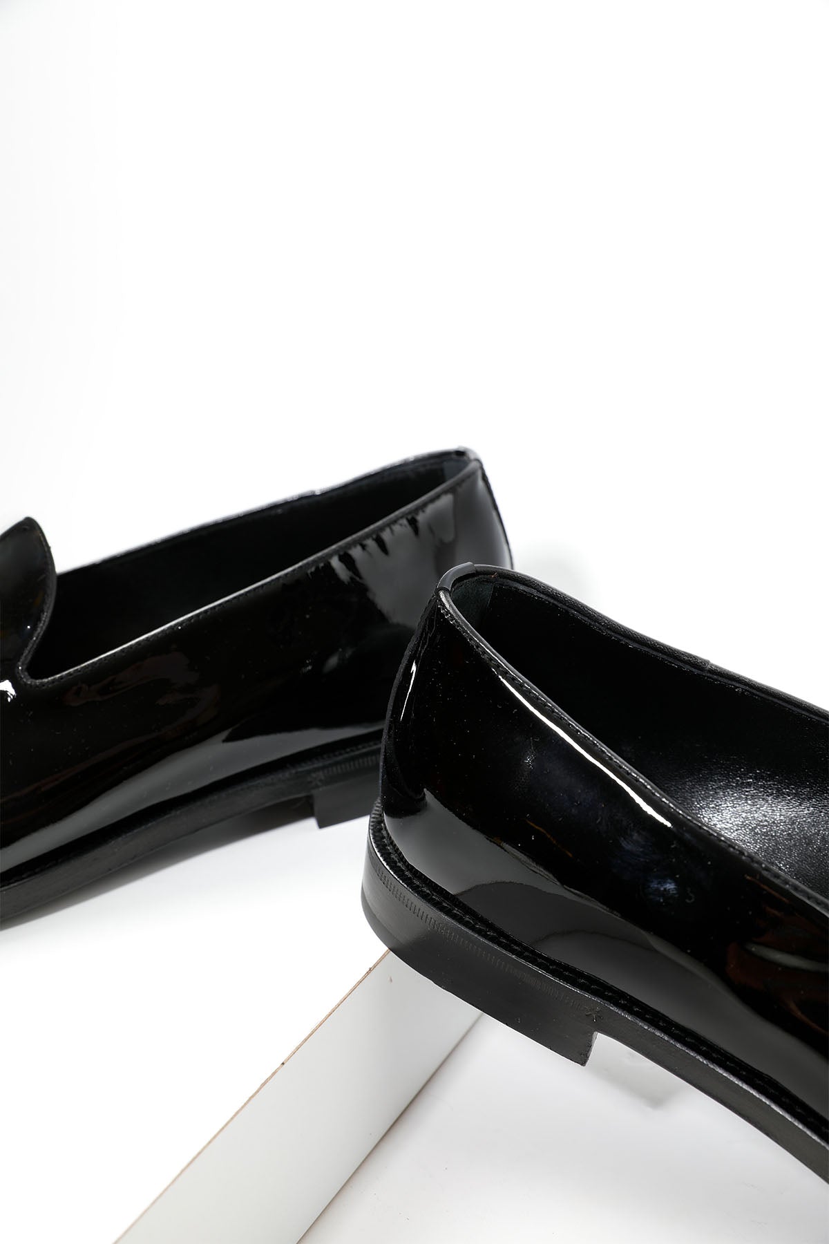 Henderson Rugan Deri Püsküllü Loafer Smokin Ayakkabısı