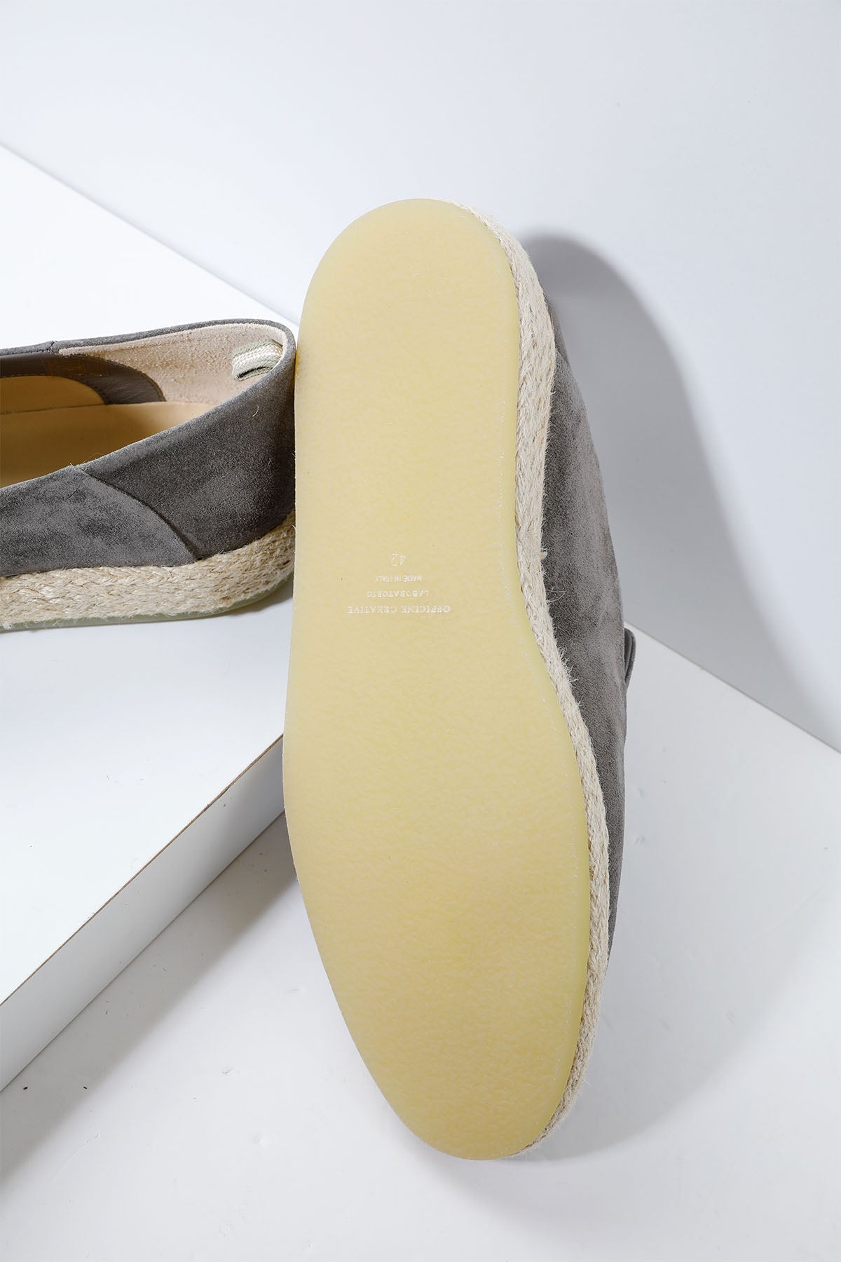 Officine Creative Roped Süet Espadril Ayakkabı