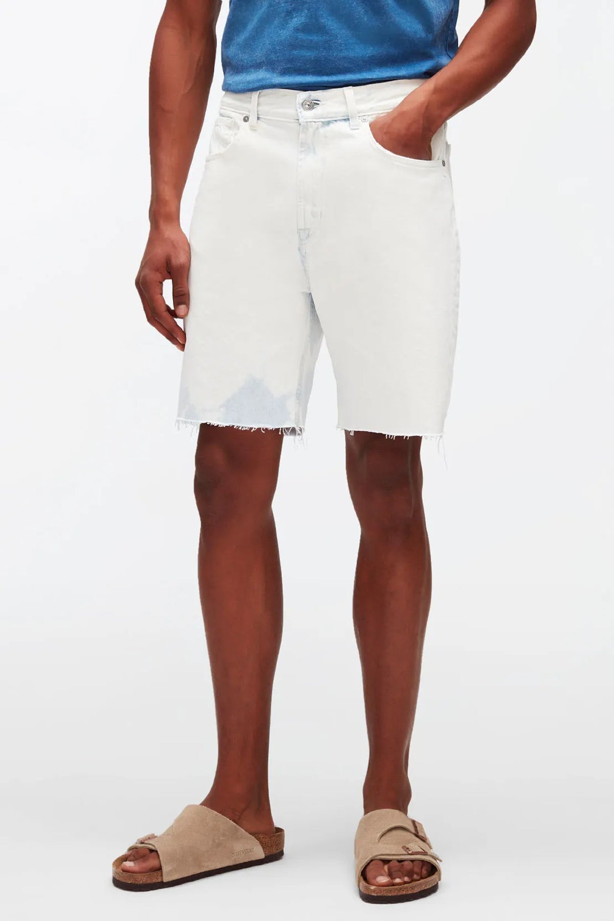 7 For All Mankind Cooper J. Straight Fit Jean Şort