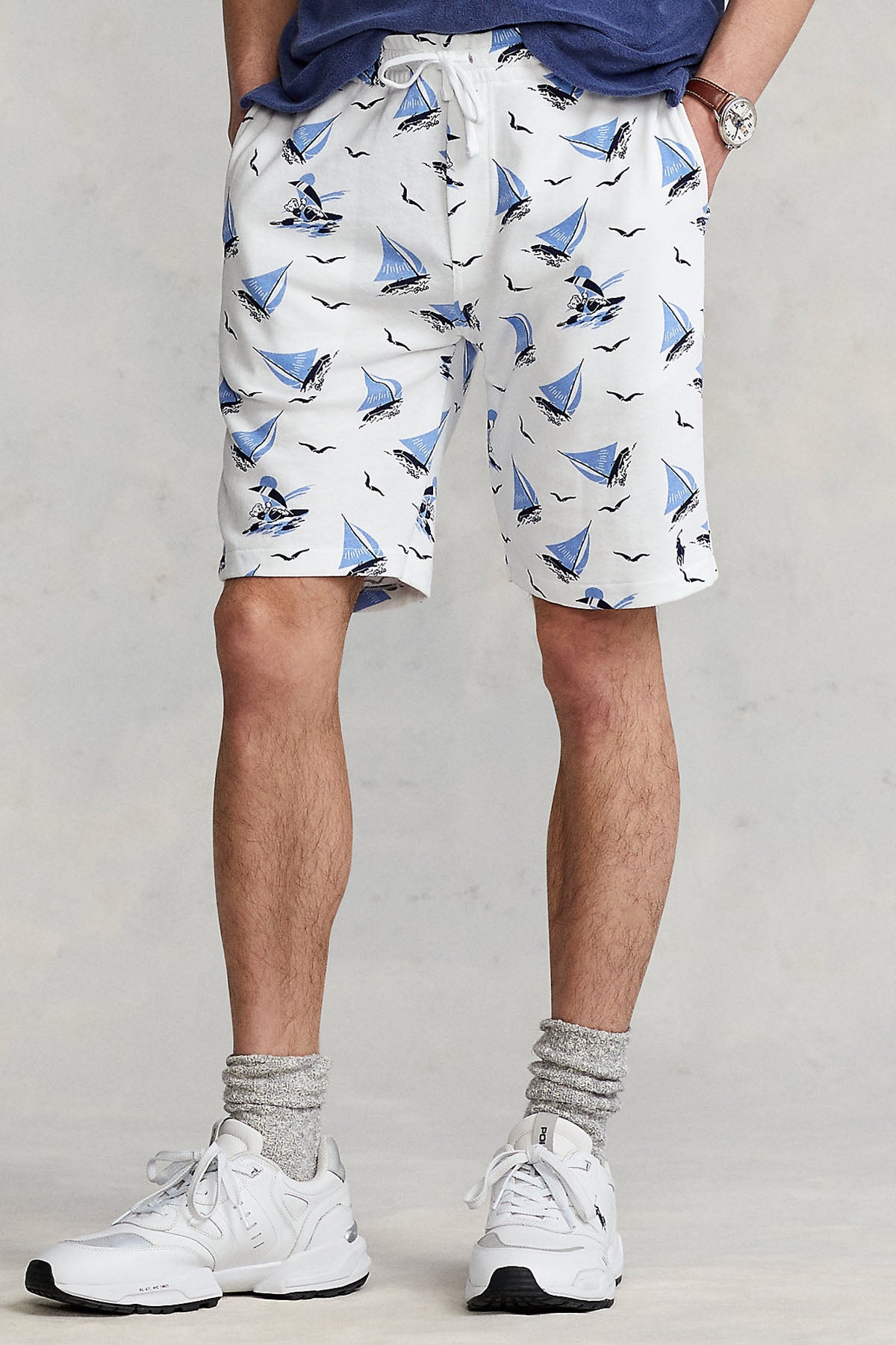 Polo Ralph Lauren Beli Lastikli Polo Bear Penye Şort