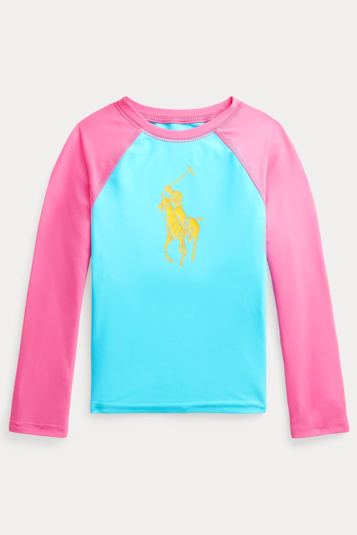 Polo Ralph Lauren Kids 2-3 Yaş Kız Çocuk Yuvarlak Yaka Likra T-shirt