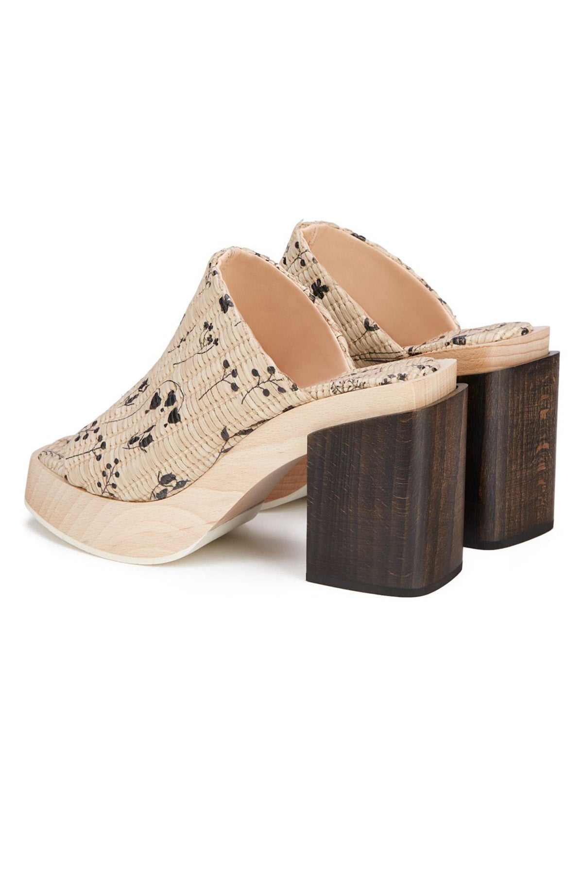 Agl Tatami Desenli Topuklu Hasır Terlik-Terlik-Libas