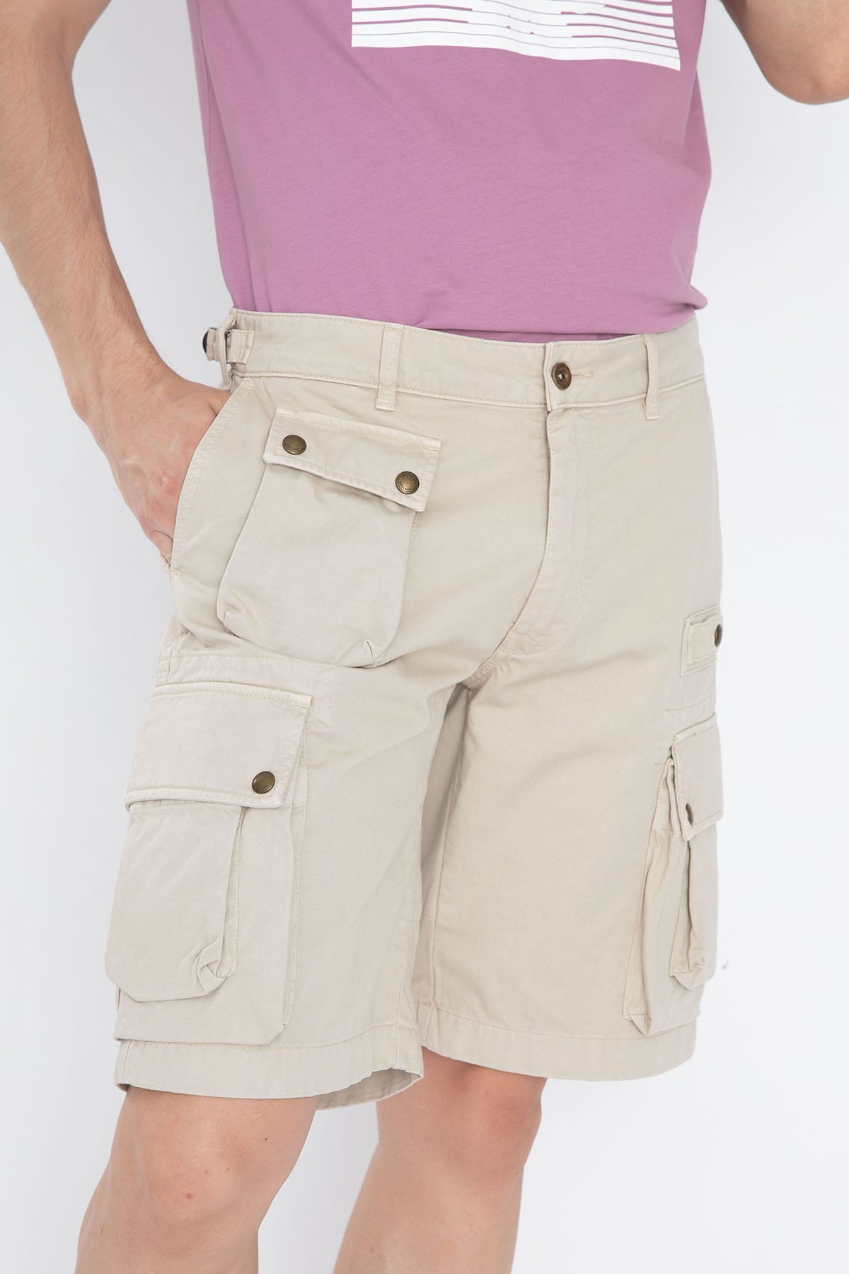 Belstaff Kargo Cepli Şort