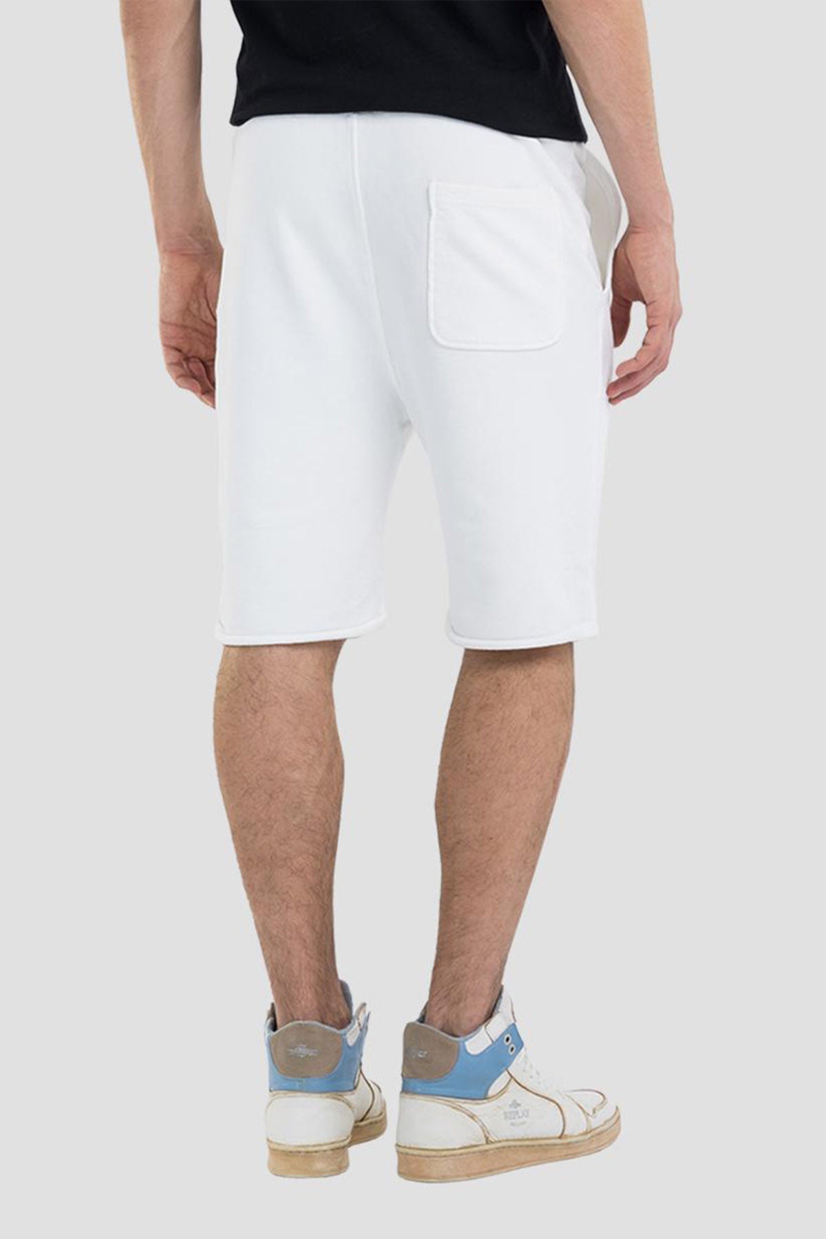 Replay Beli Lastikli Penye Şort