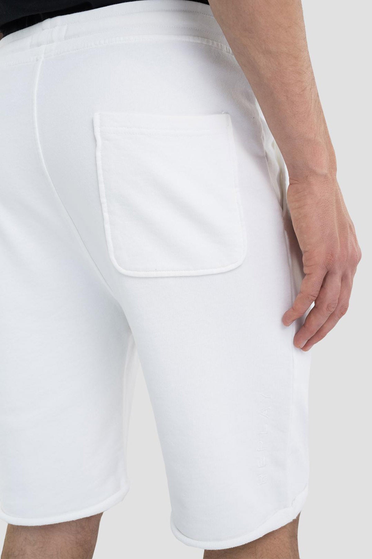 Replay Beli Lastikli Penye Şort