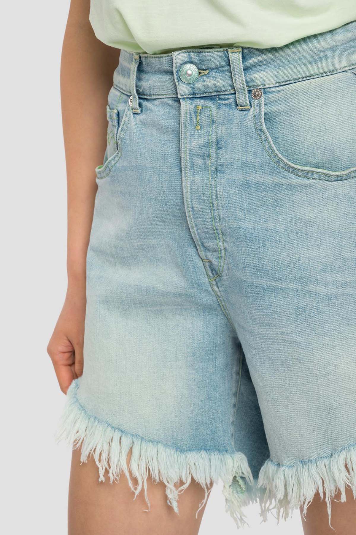 Replay Tary Yüksek Bel Jean Şort