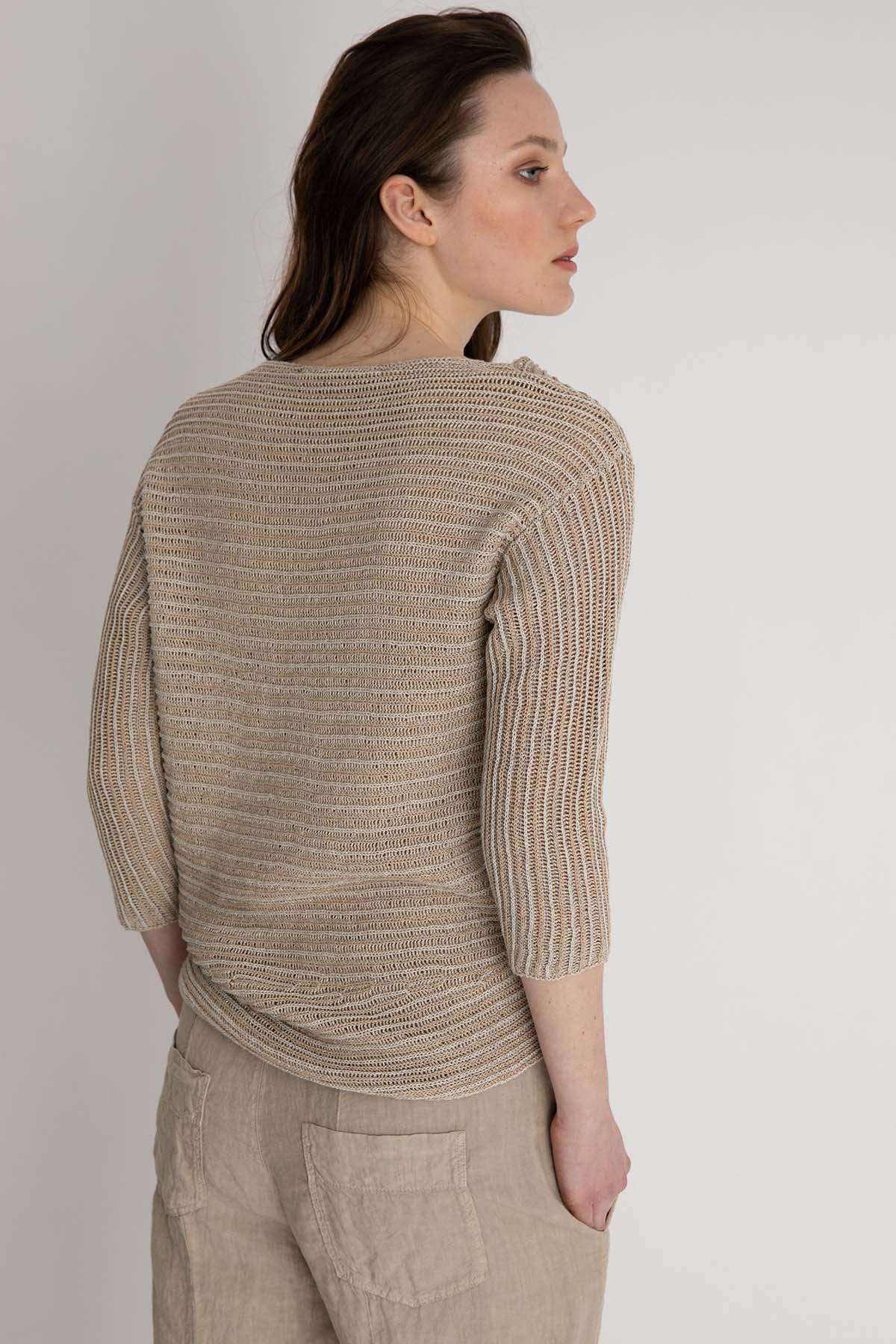 Transit Keten Karışımlı Örgü Triko