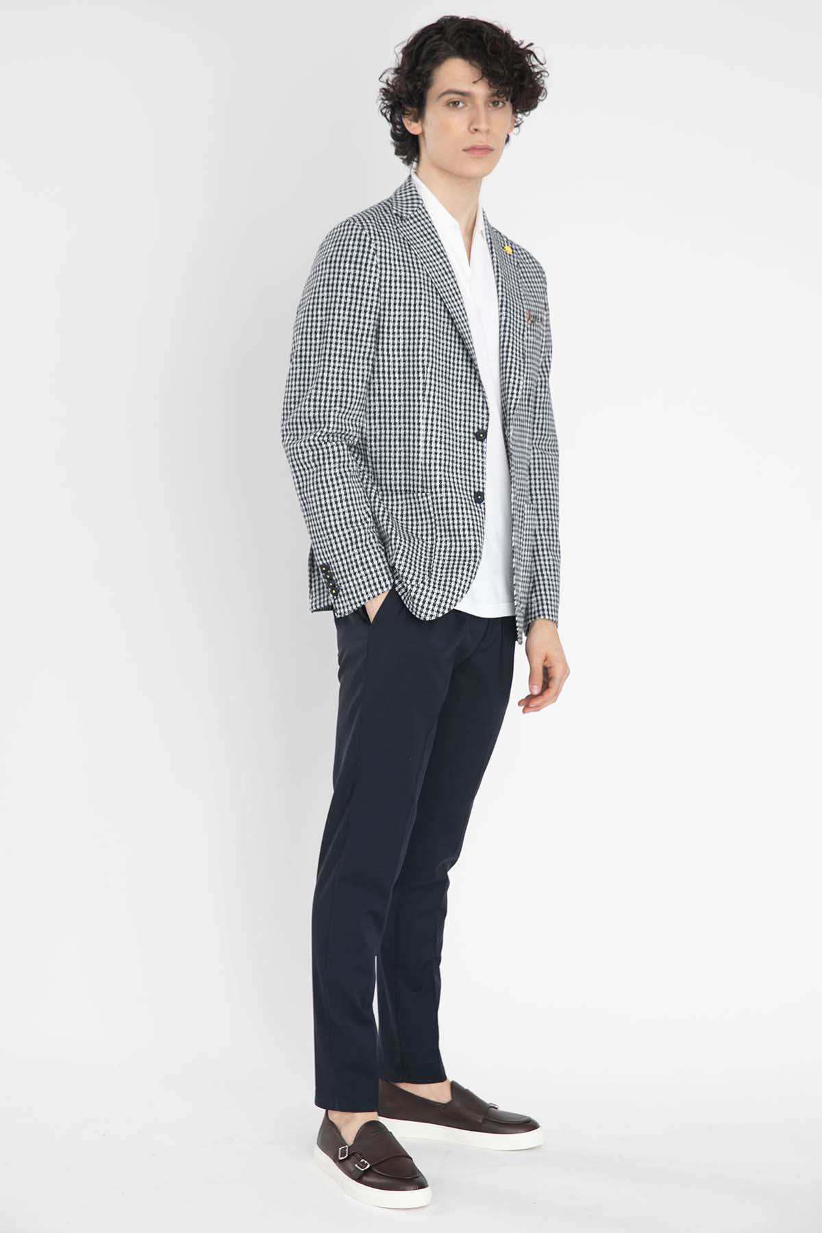 Manuel Ritz Çift Düğmeli Spor Cepli Ceket