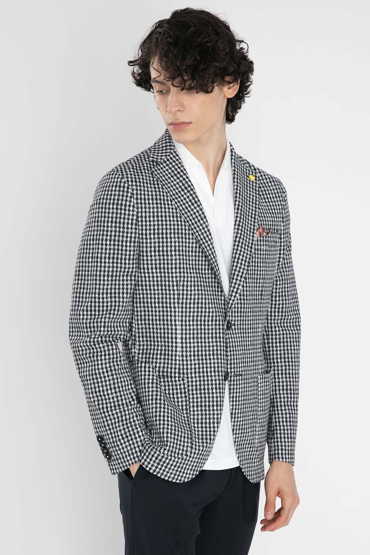 Manuel Ritz Çift Düğmeli Spor Cepli Ceket