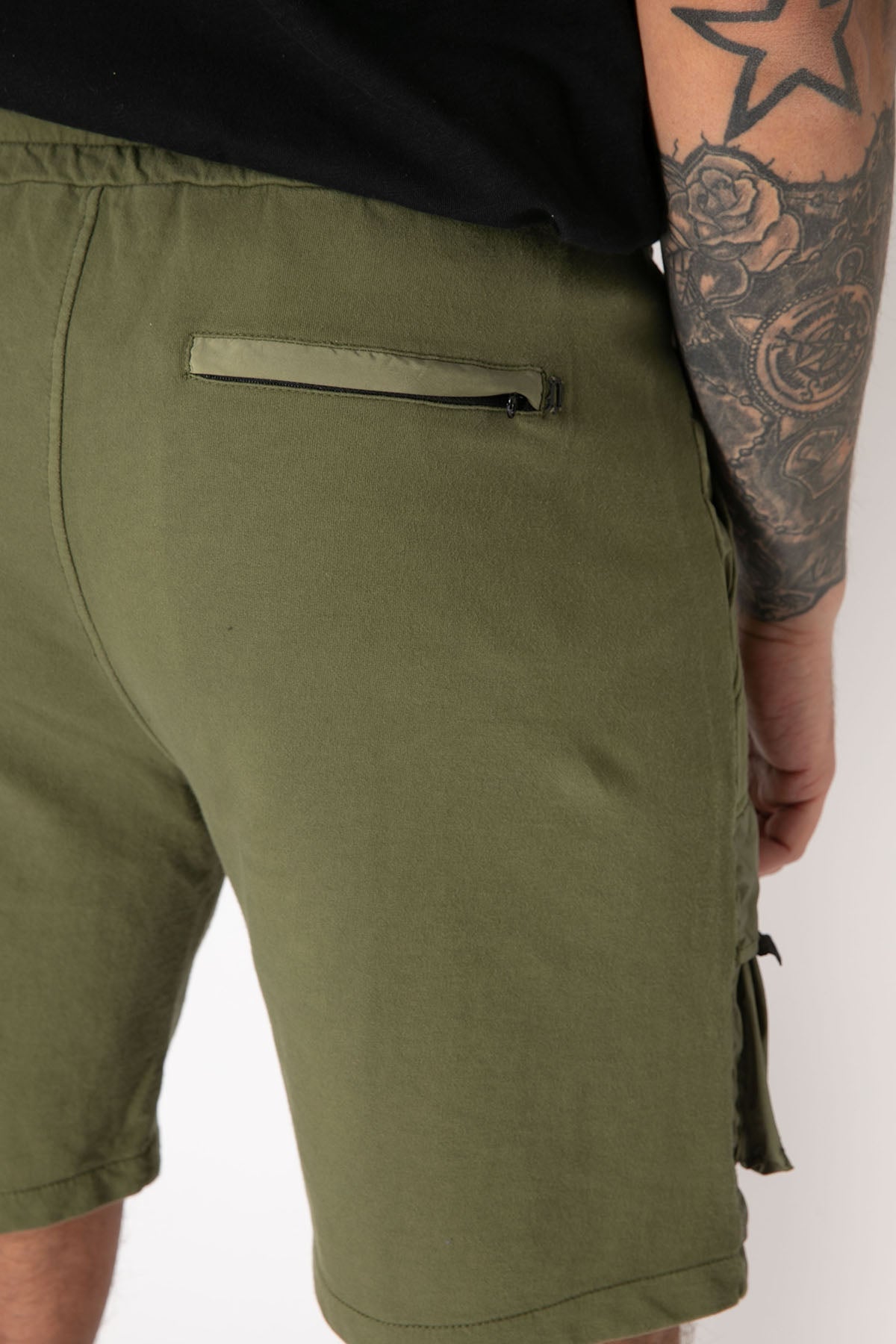 Dondup Beli Lastikli Kargo Cepli Şort