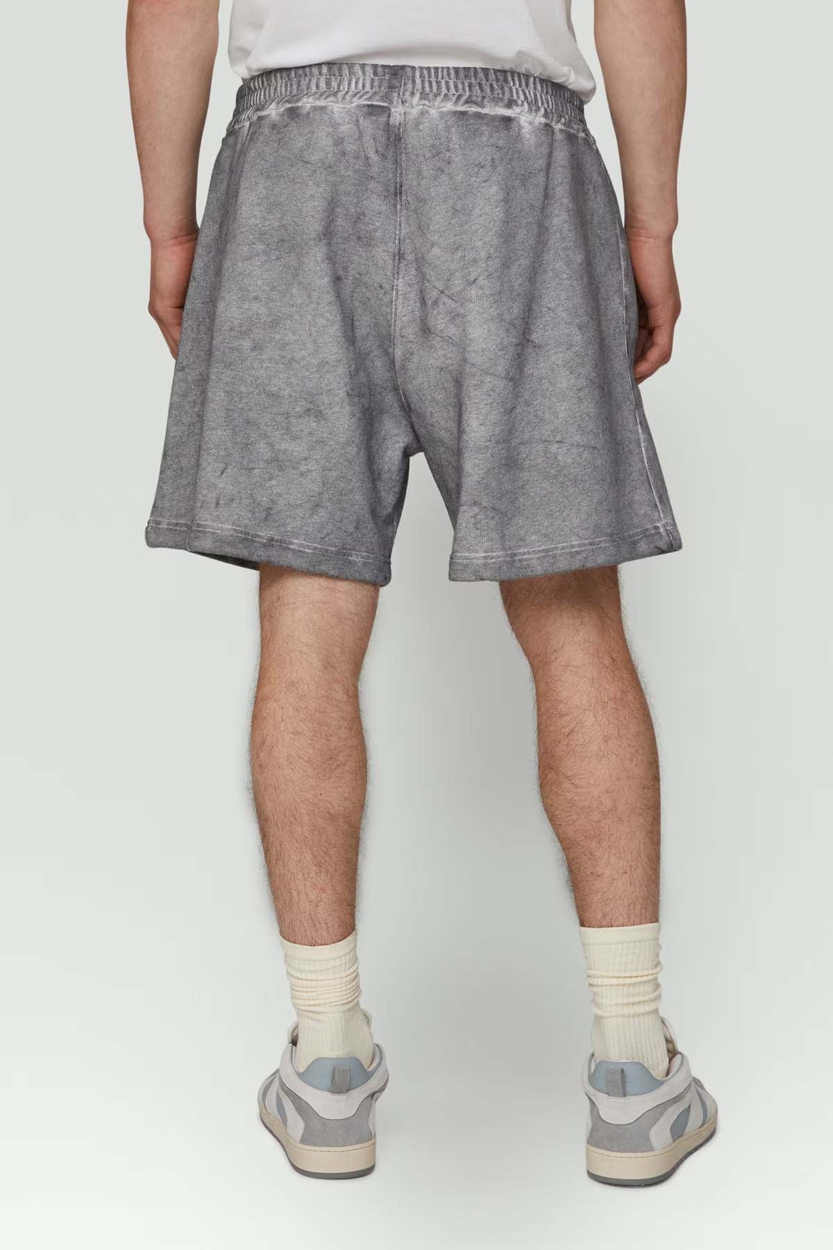 Dondup Beli Lastikli Yıkamalı Penye Şort