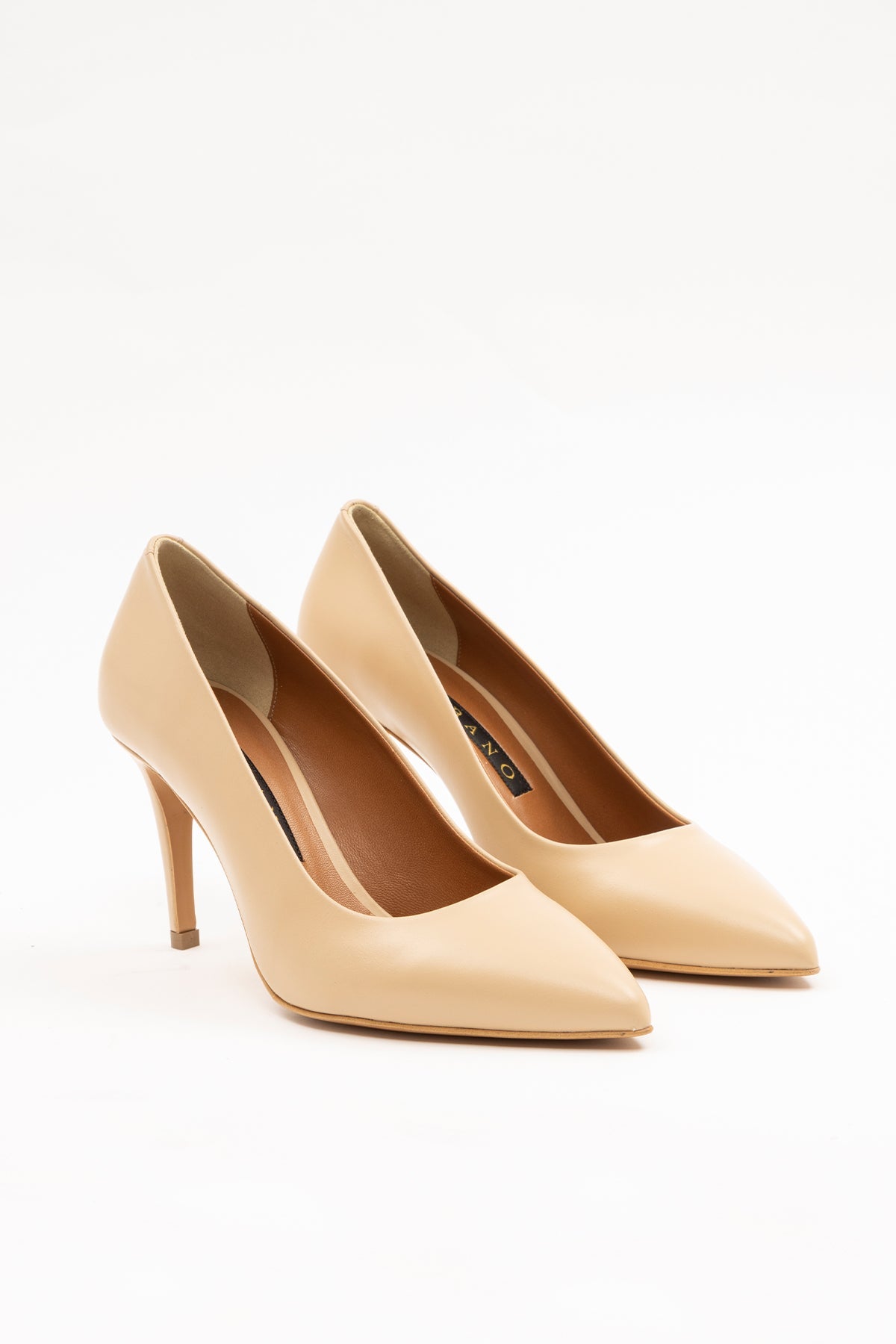 Albano Deri Stiletto Ayakkabı