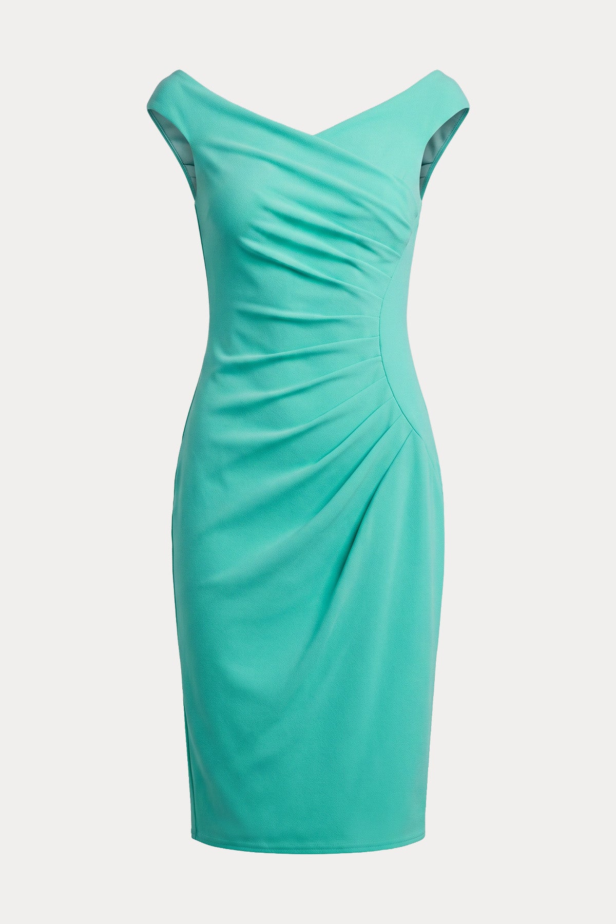 Tadashi Shoji Düşük Omuz Midi Abiye Elbise