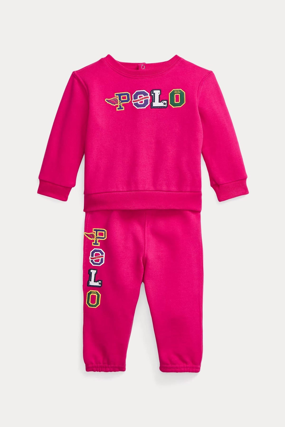 Polo Ralph Lauren Kids 12-24 Aylık Kız Bebek Polo Bear Eşofman Takımı