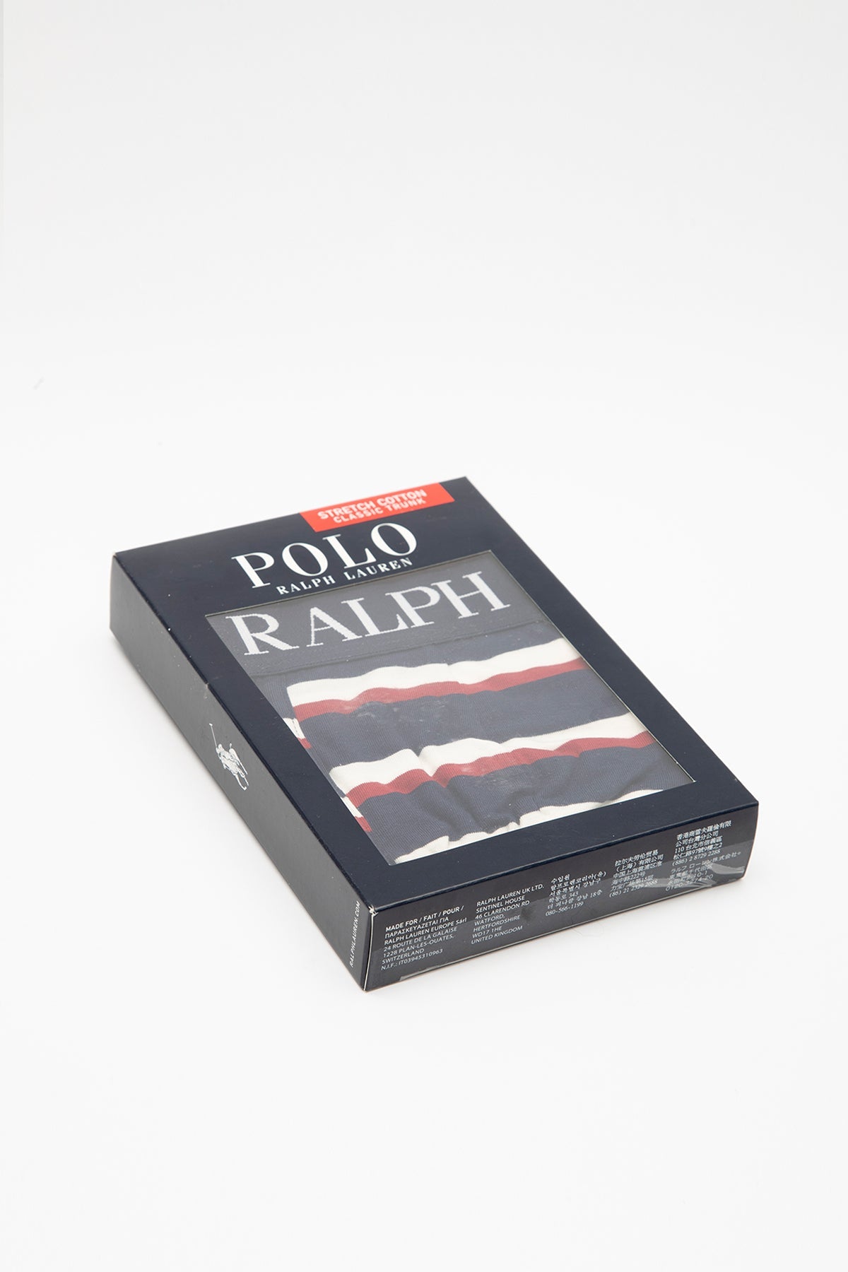 Polo Ralph Lauren Streç Pamuklu Çizgili Boxer