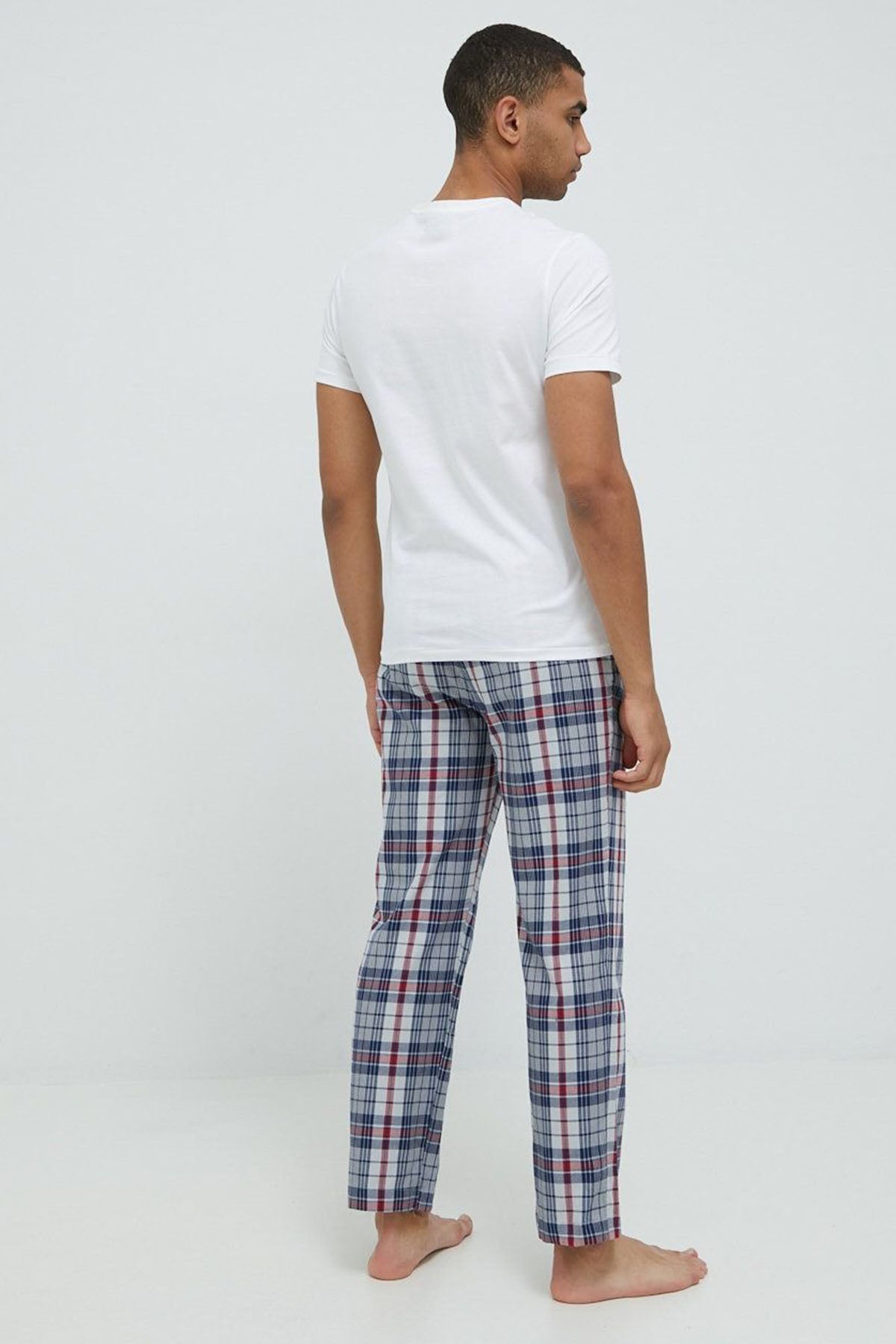 Polo Ralph Lauren Ekose Desenli Pijama Takımı