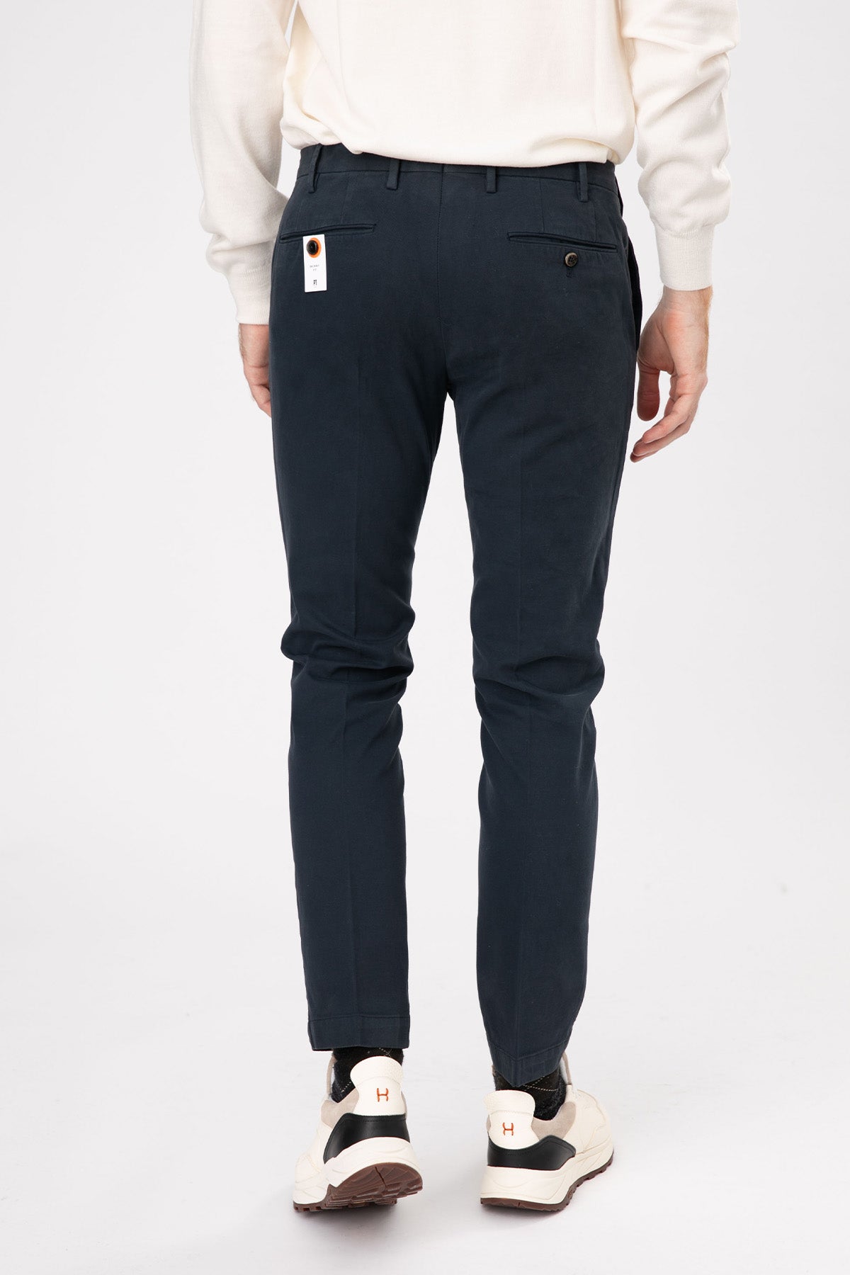 Pantaloni Torino Skinny Fit Yandan Cepli Streç Pantolon