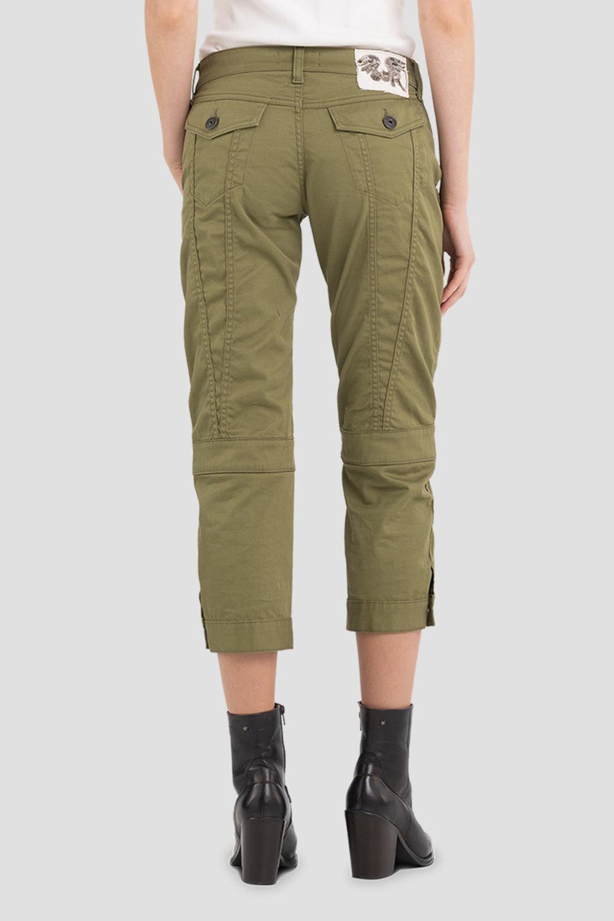 Replay Regular Fit Crop Pantolon