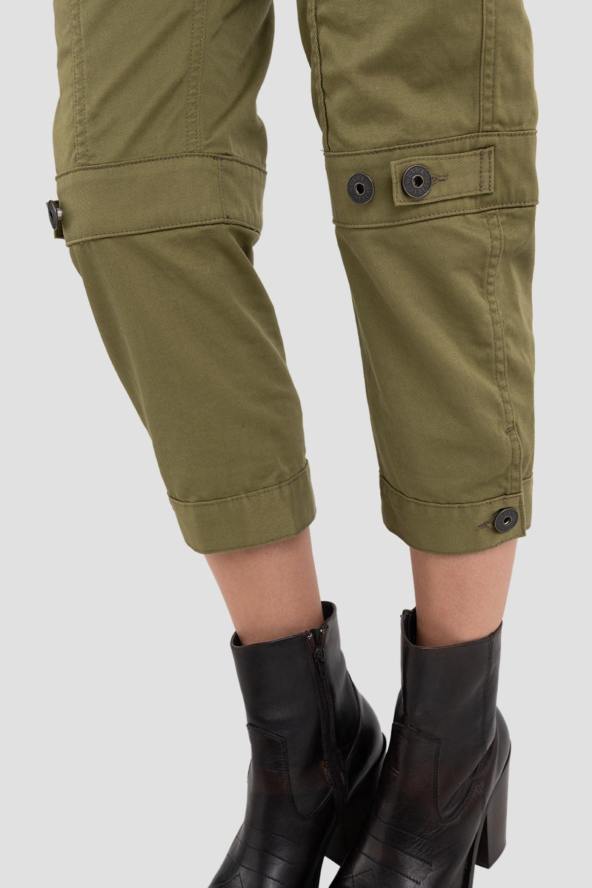 Replay Regular Fit Crop Pantolon