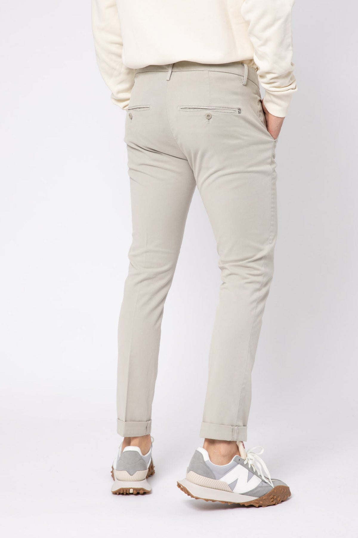 Dondup Slim Fit Yandan Cepli Streç Pantolon