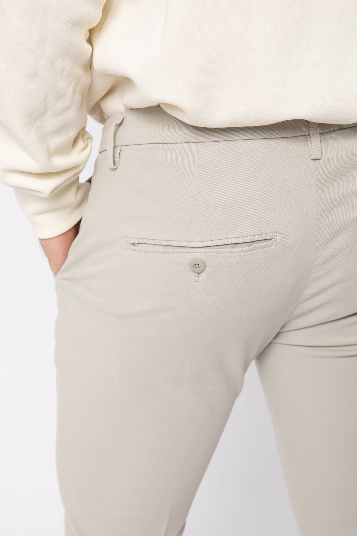 Dondup Slim Fit Yandan Cepli Streç Pantolon