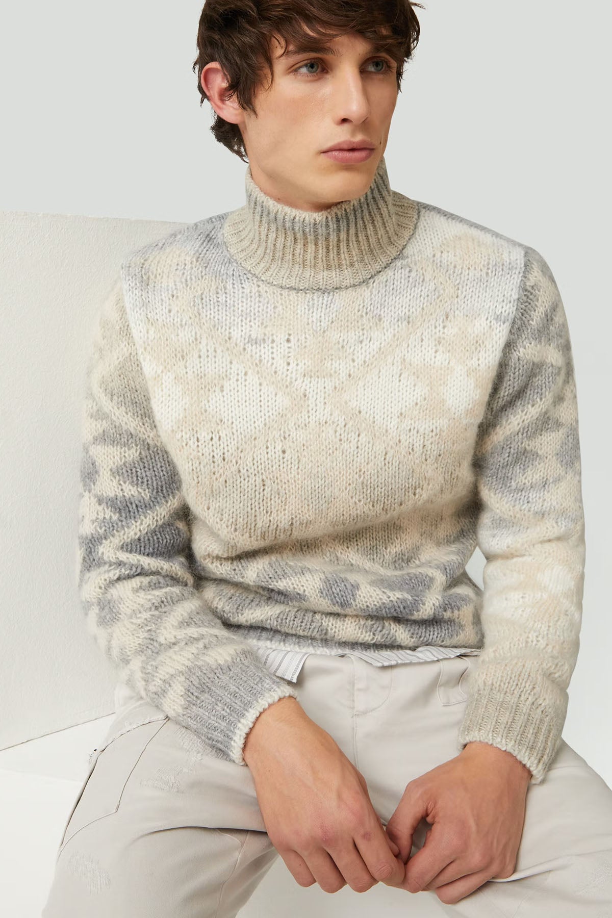 Dondup Balıkçı Yaka Yün Triko