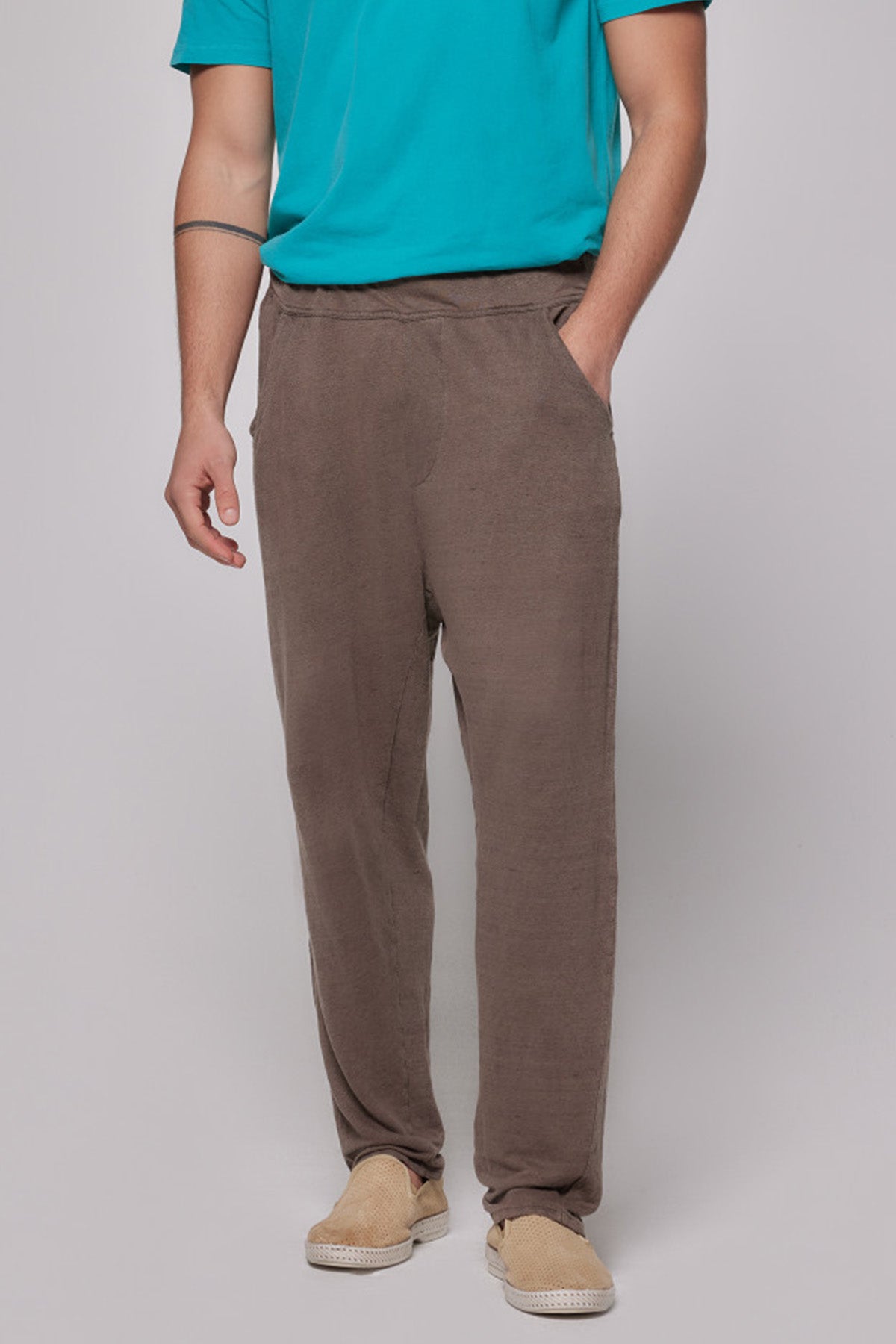 Majestic Streç Keten Pantolon-Libas Trendy Fashion Store