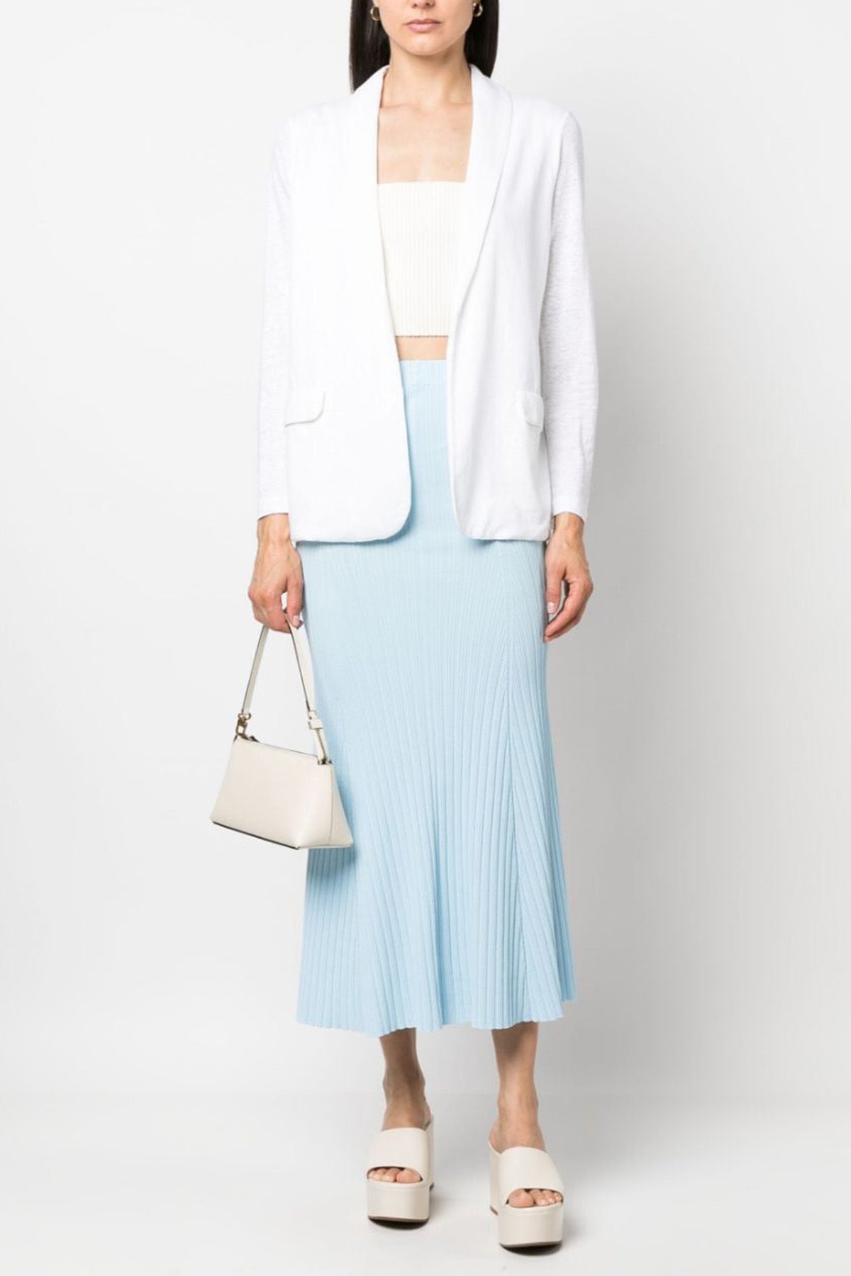 Majestic Streç Keten Ceket-Libas Trendy Fashion Store