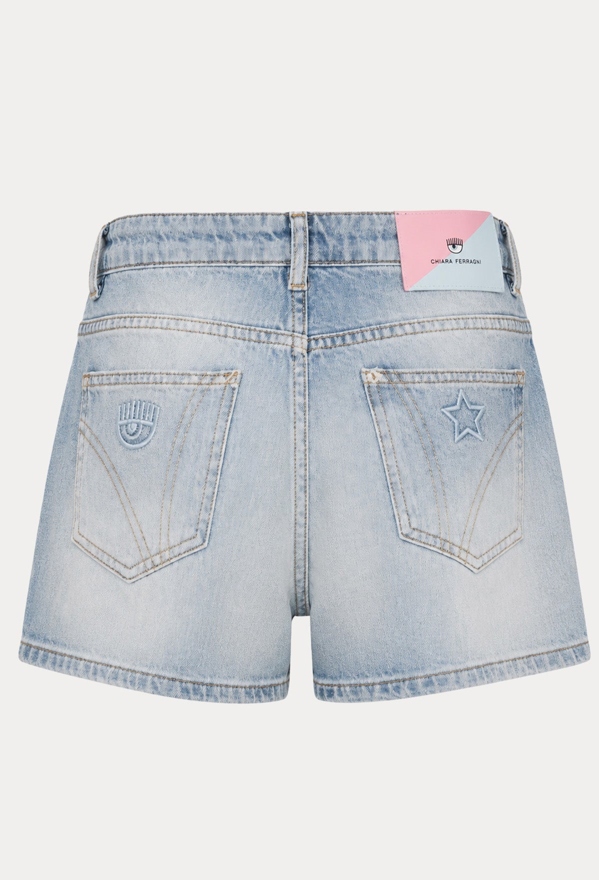Chiara Ferragni Logolu Mini Jean Şort