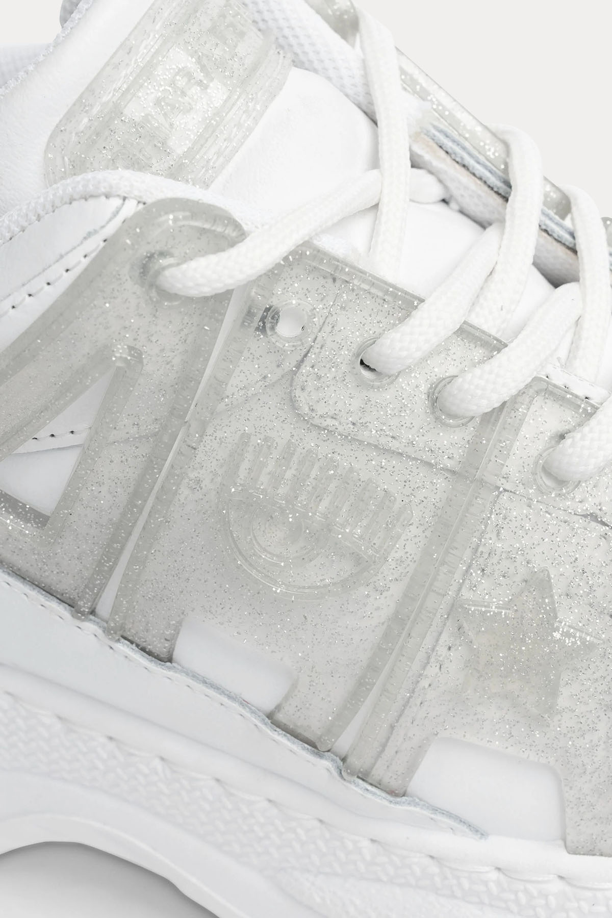 Chiara Ferragni Göz Logolu Deri Sneaker Ayakkabı