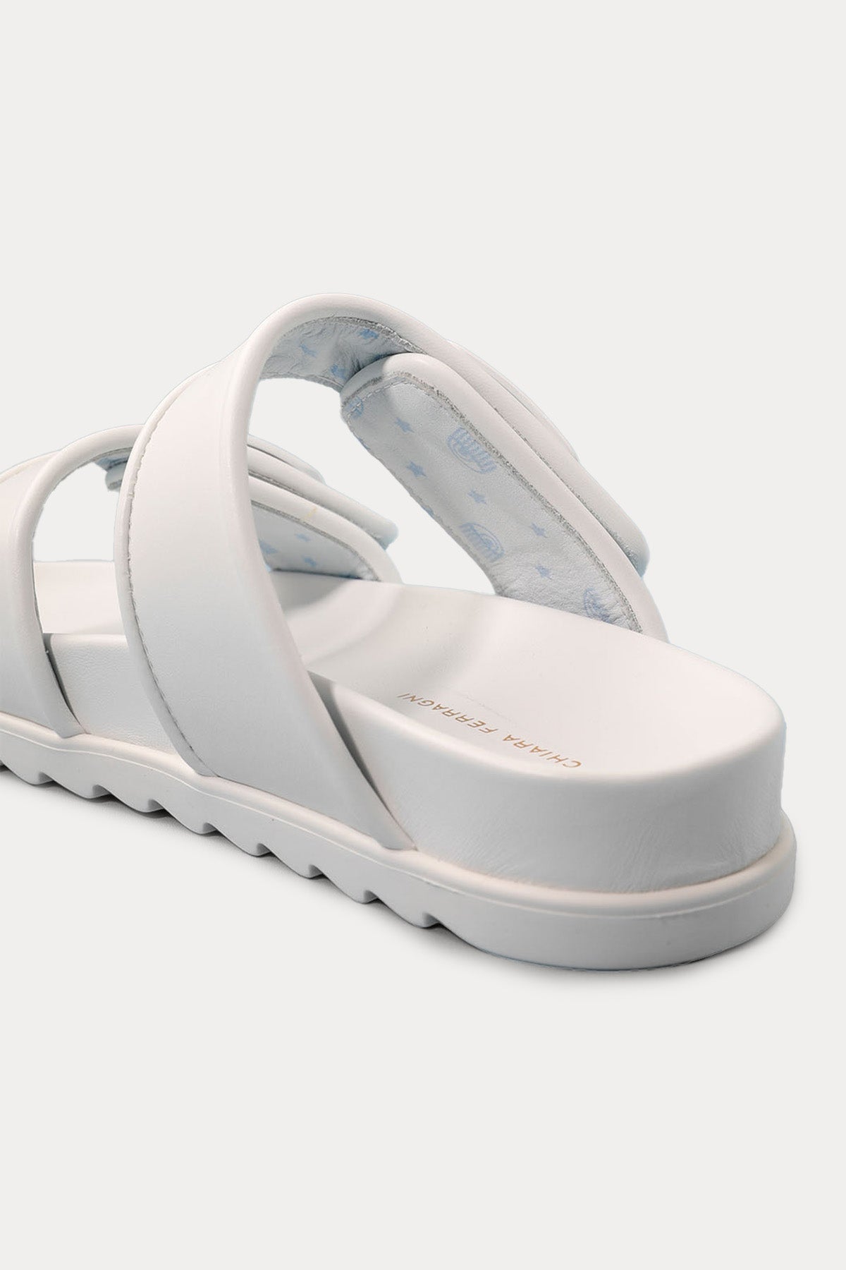 Chiara Ferragni Cırt Cırt Bantlı Logolu Terlik