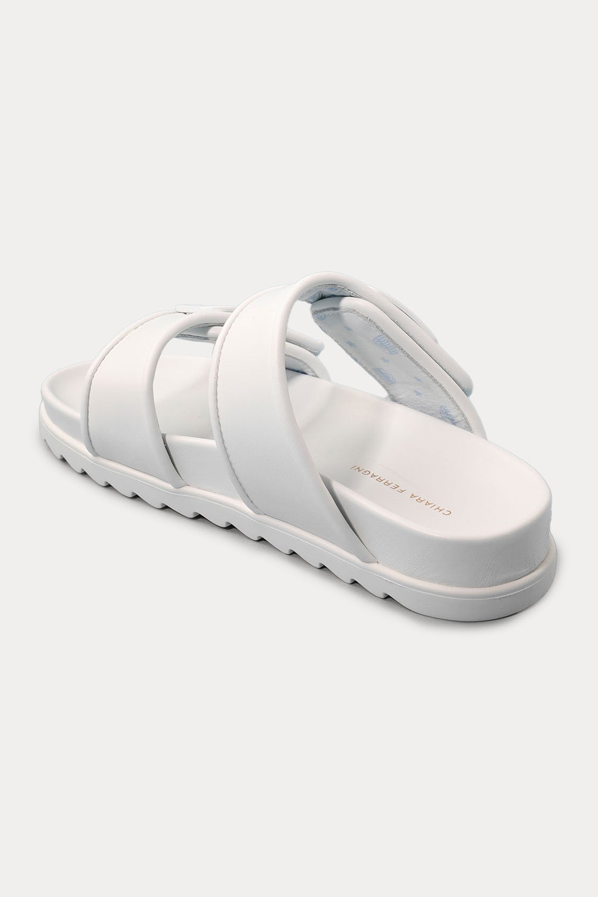 Chiara Ferragni Cırt Cırt Bantlı Logolu Terlik