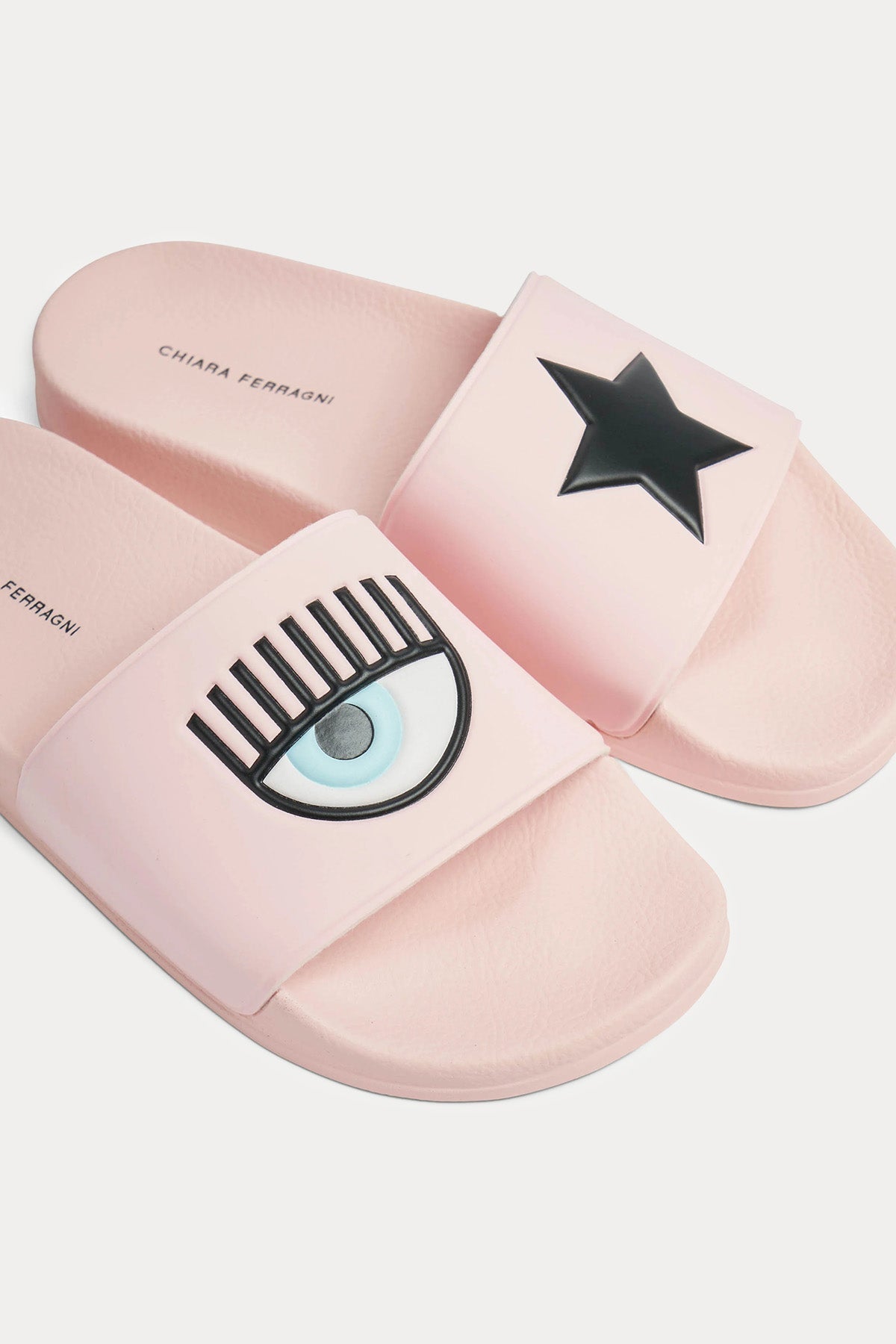 Chiara Ferragni Flirting Göz Logolu Terlik