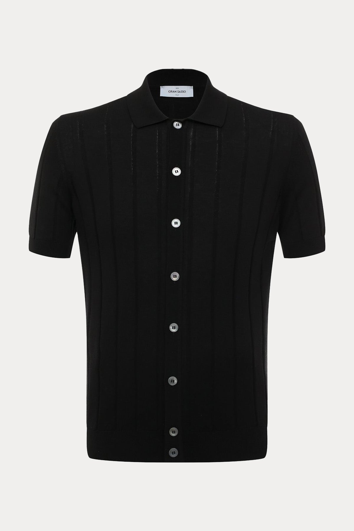Gran Sasso Düğmeli Örgü Triko Gömlek-Libas Trendy Fashion Store