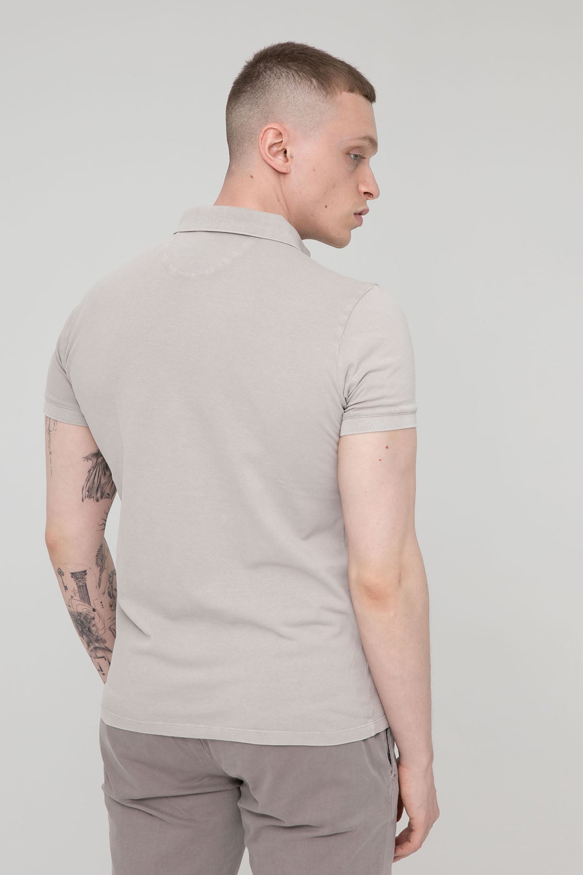 Fradi Streç Polo Yaka T-shirt-Libas Trendy Fashion Store