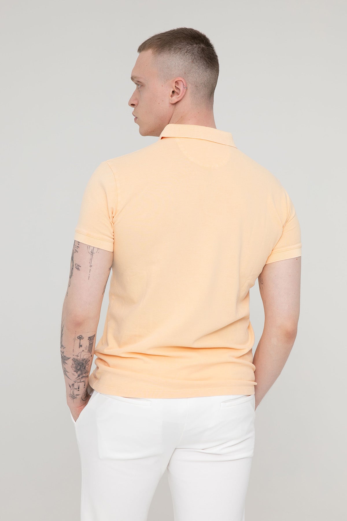 Fradi Streç Polo Yaka T-shirt