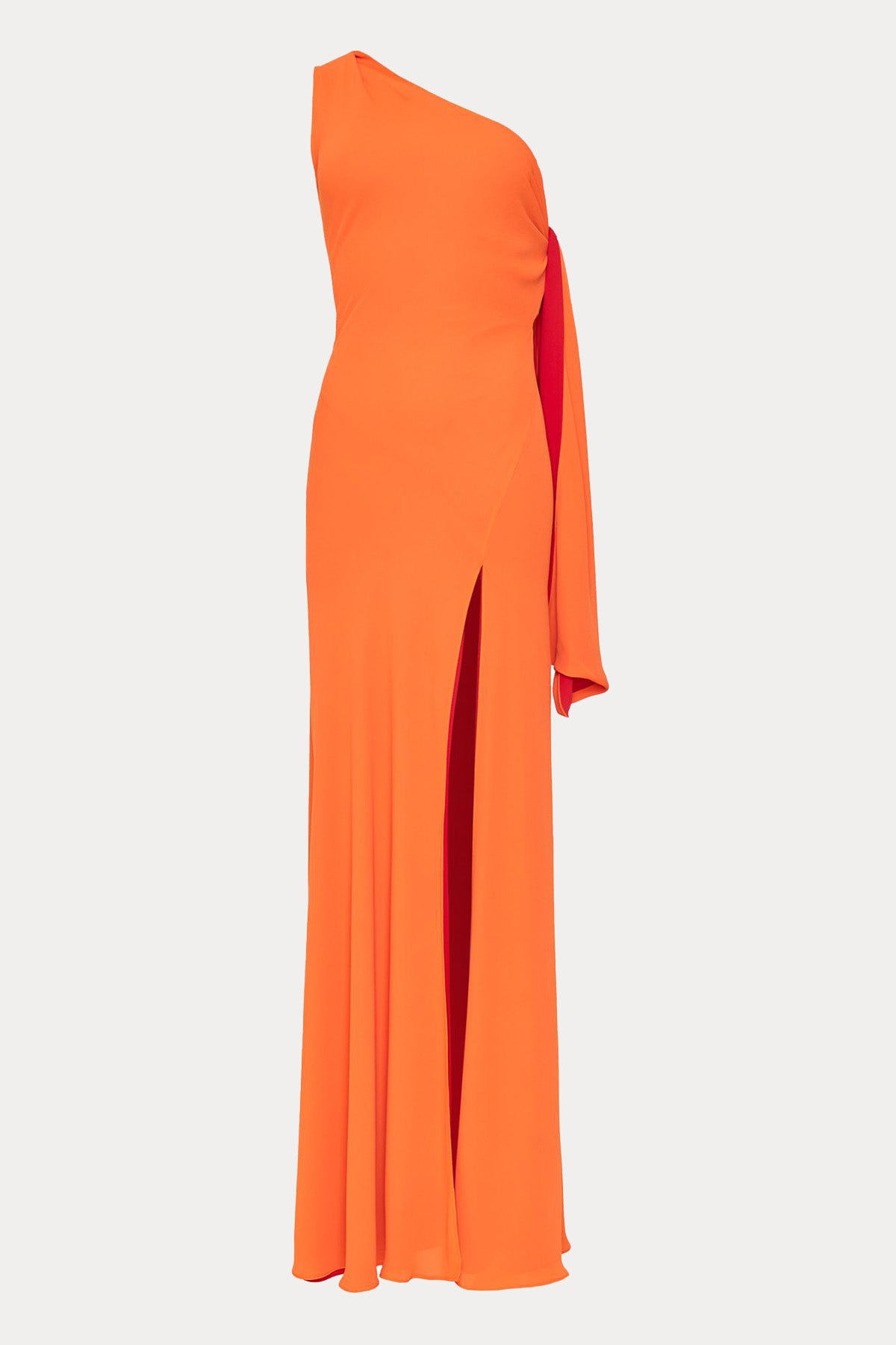 Stelios Koudounaris Tek Omuz Maxi Abiye Elbise-Libas Trendy Fashion Store