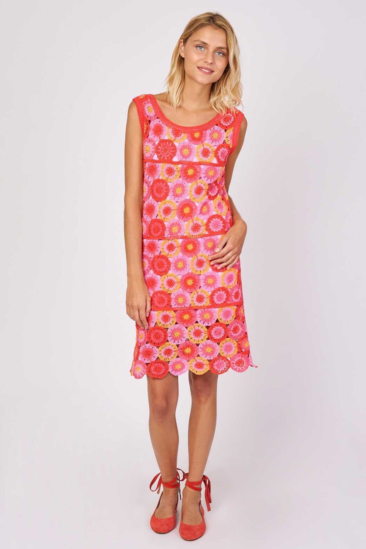 Rene Derhy Wallaby Dizüstü Fistolu Çiçek Desenli Elbise